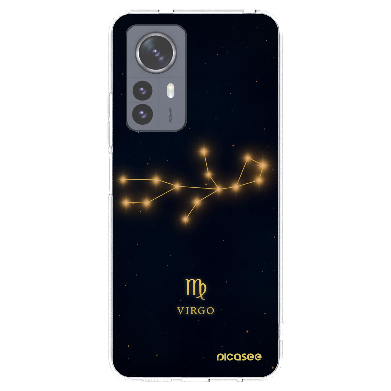 Picasee silikonska prozirna maskica za Xiaomi 12 Pro - VIRGO