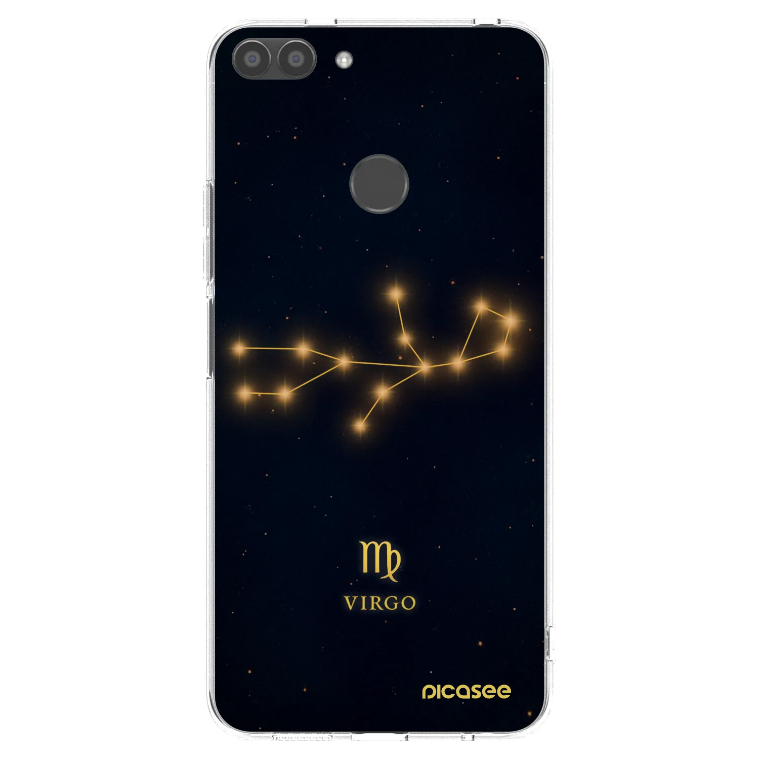 Picasee silikonska prozirna maskica za Huawei P Smart - VIRGO