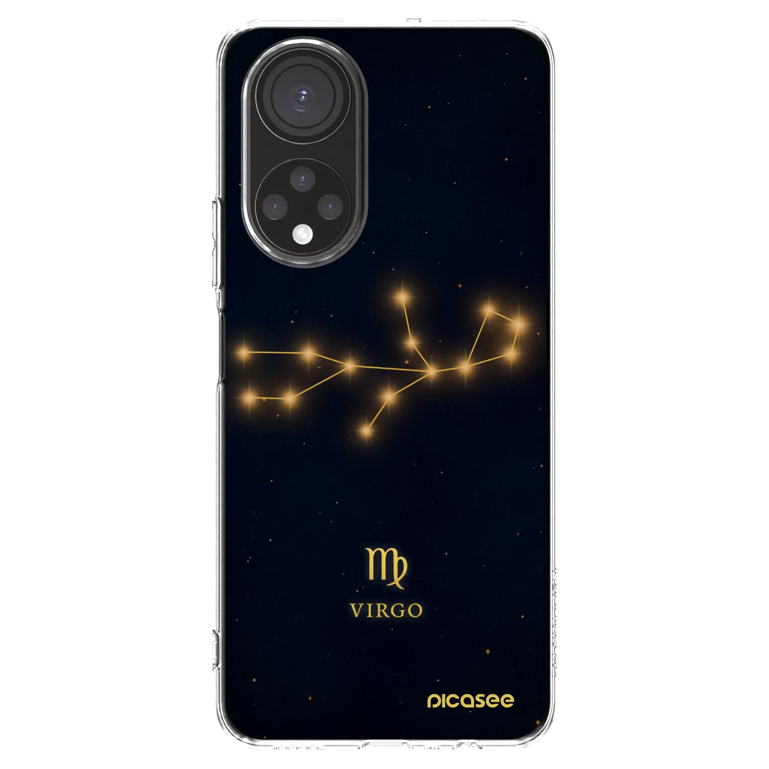 Picasee silikonska prozirna maskica za Honor X7 - VIRGO