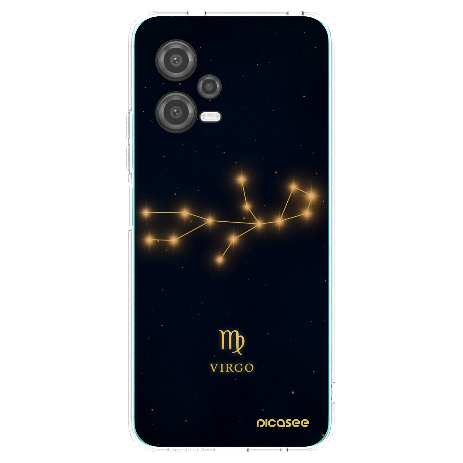 Picasee silikonska prozirna maskica za Xiaomi Poco X5 - VIRGO