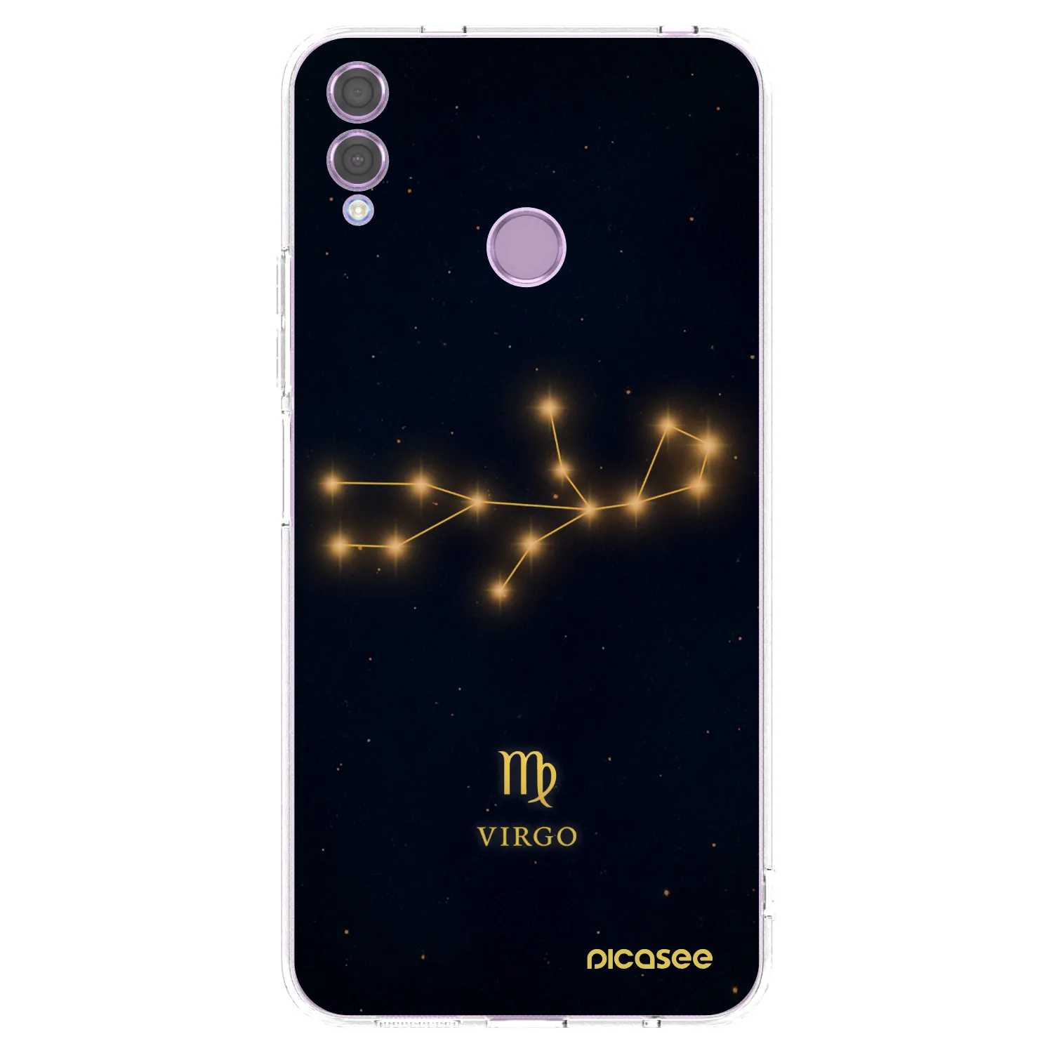 Picasee silikonska prozirna maskica za Honor 8X - VIRGO