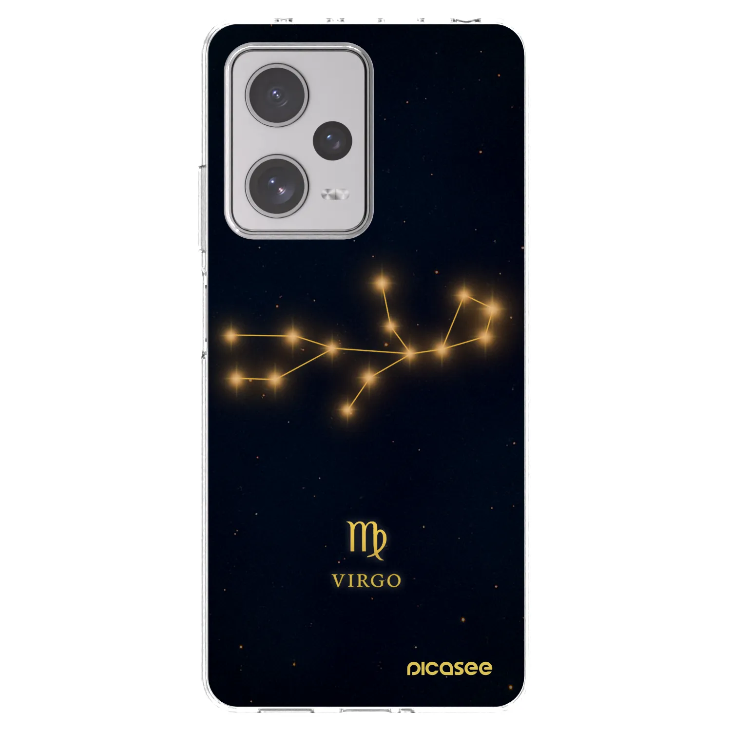 Picasee silikonska prozirna maskica za Xiaomi Redmi Note 12 Pro+ 5G - VIRGO