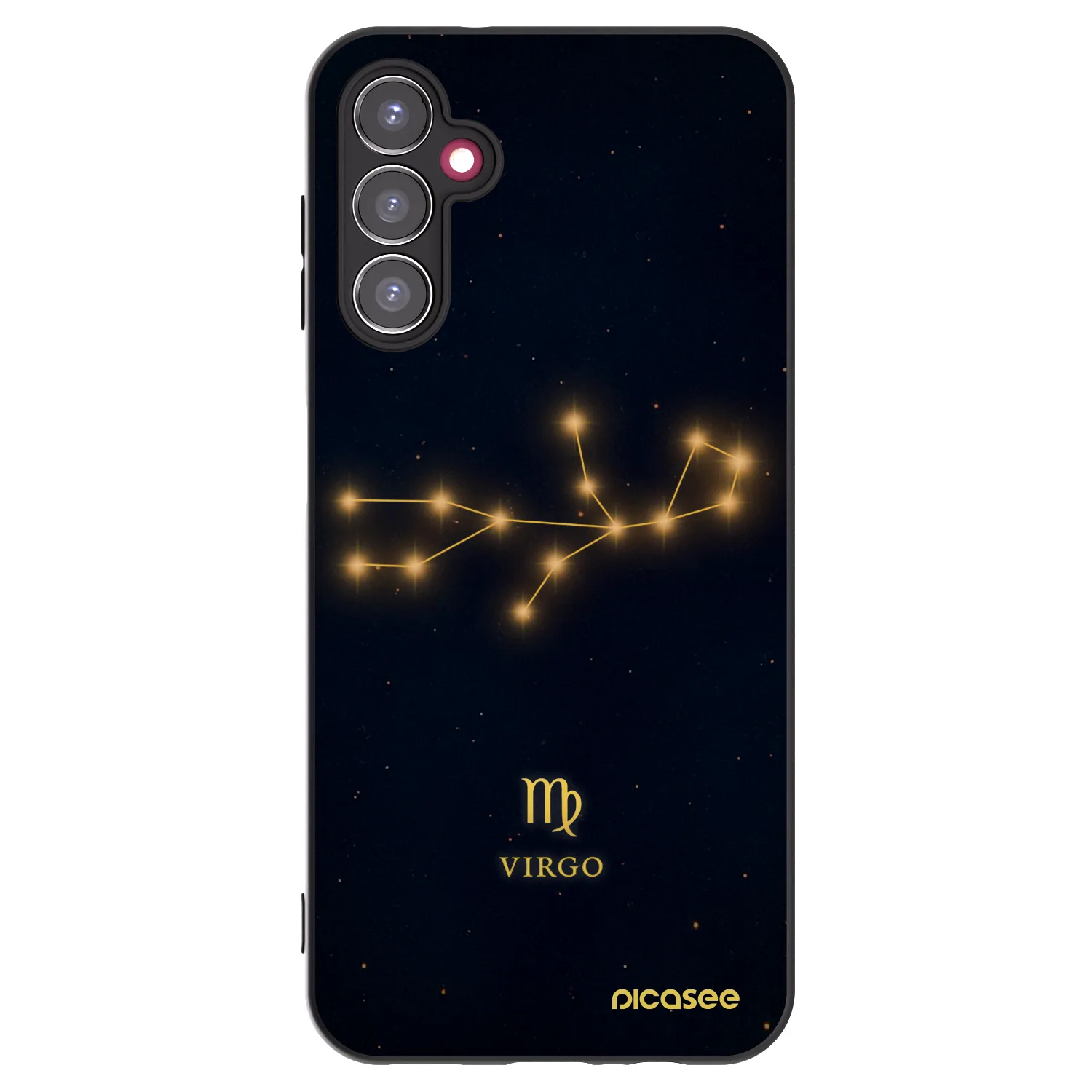 Picasee crna silikonska maskica za Samsung Galaxy A14 5G A146P - VIRGO