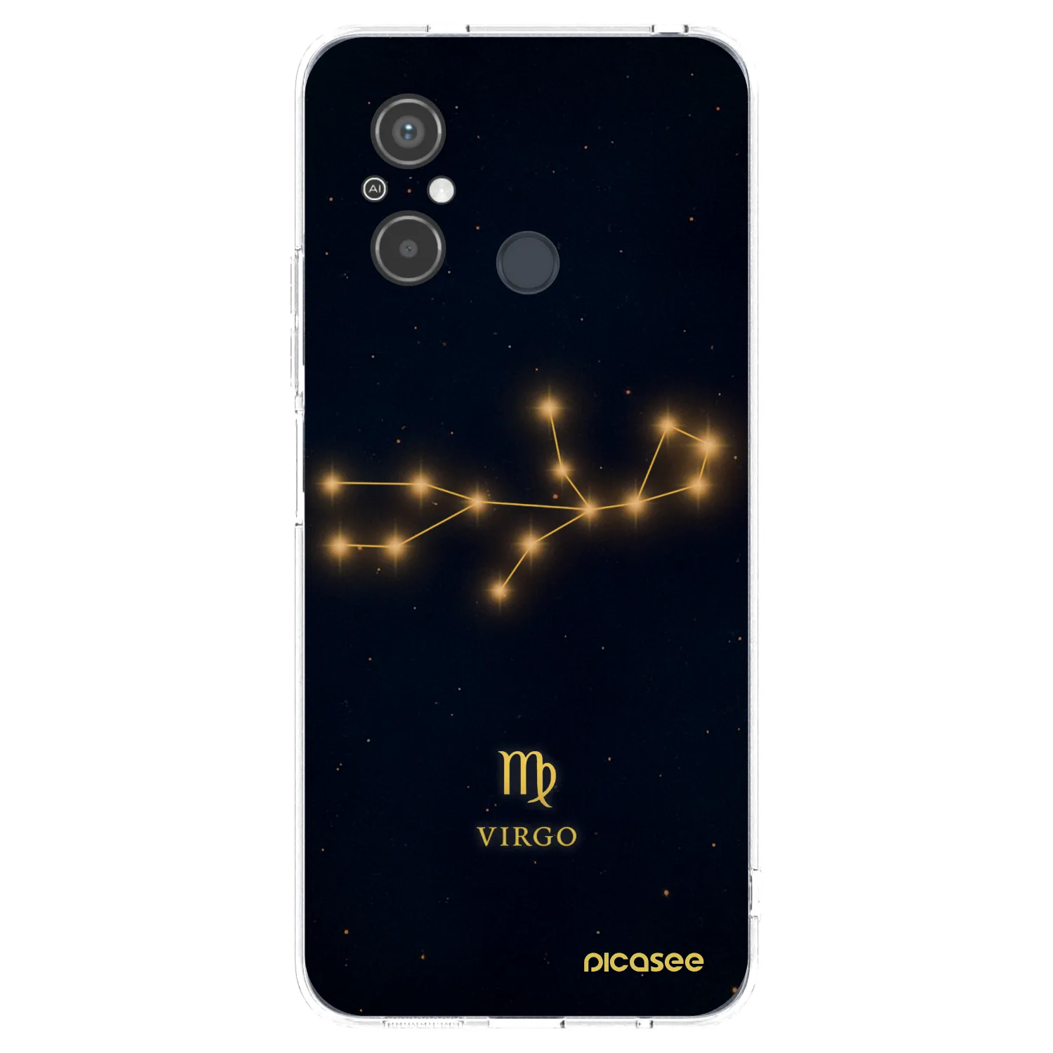 Picasee silikonska prozirna maskica za Xiaomi Redmi 12C - VIRGO