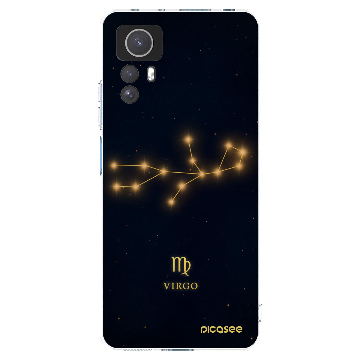 Picasee silikonska prozirna maskica za Xiaomi Redmi Note 12S - VIRGO