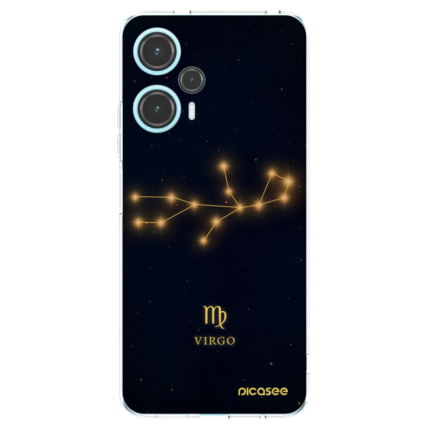 Picasee silikonska prozirna maskica za Xiaomi Poco F5 - VIRGO