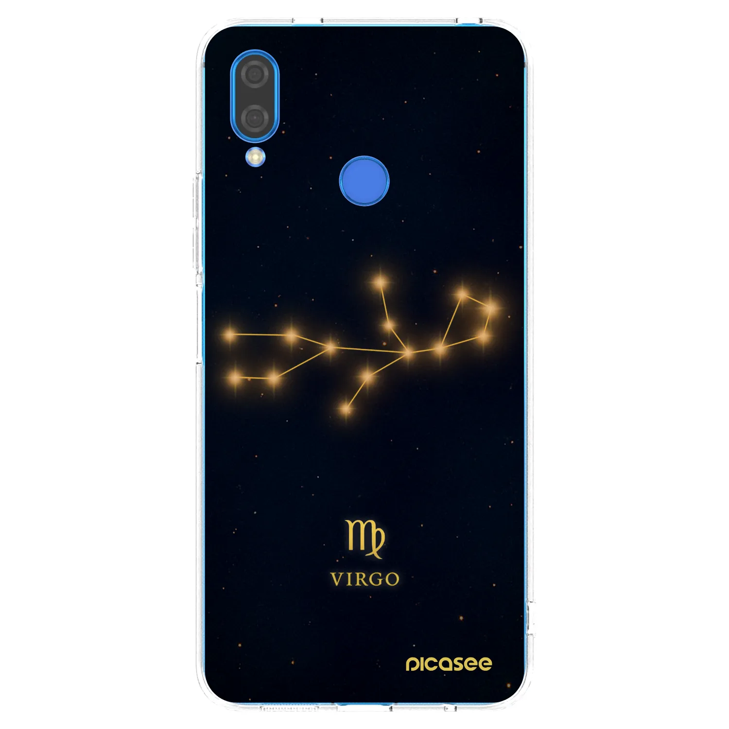 Picasee silikonska prozirna maskica za Huawei Nova 3 - VIRGO