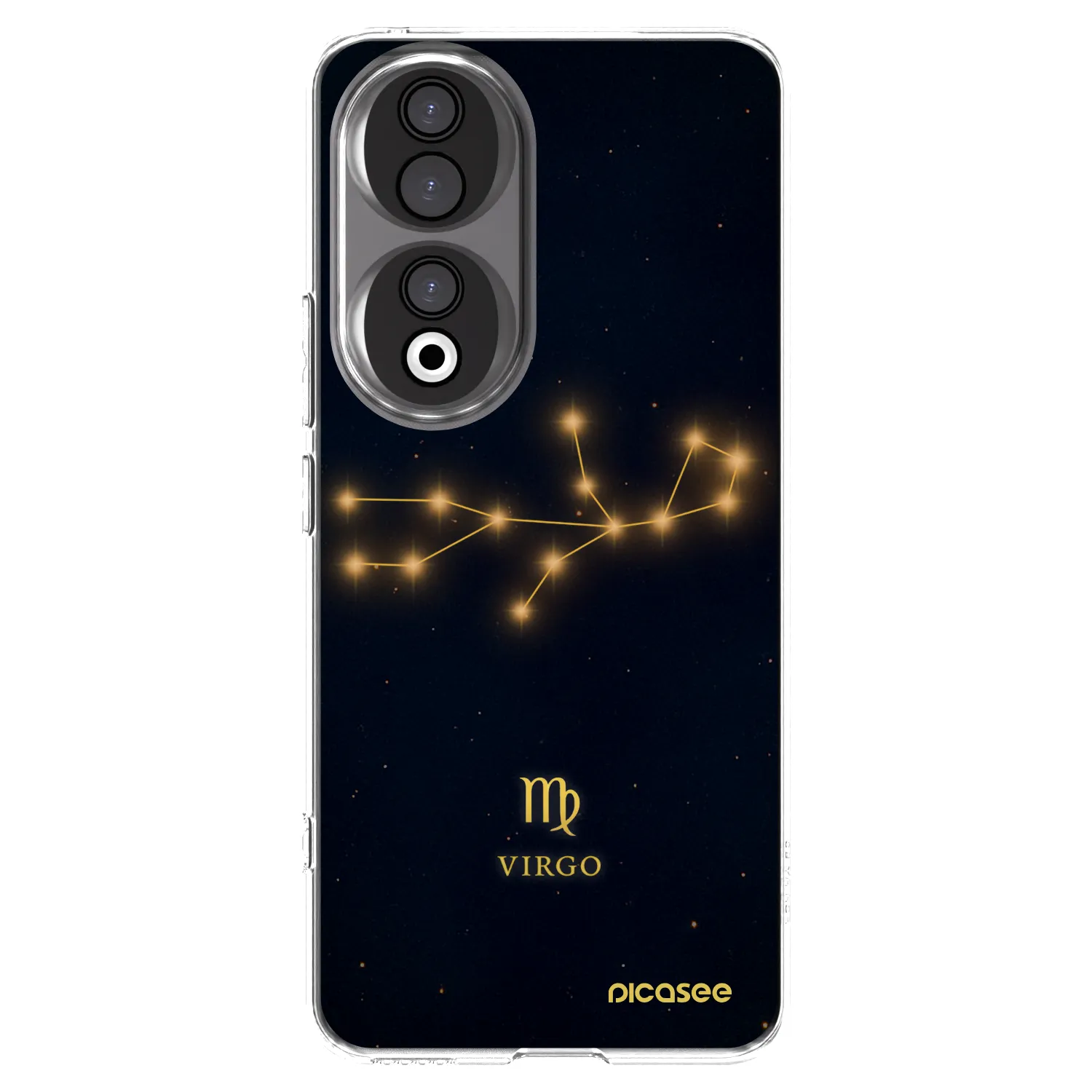 Picasee silikonska prozirna maskica za Honor 90 5G - VIRGO