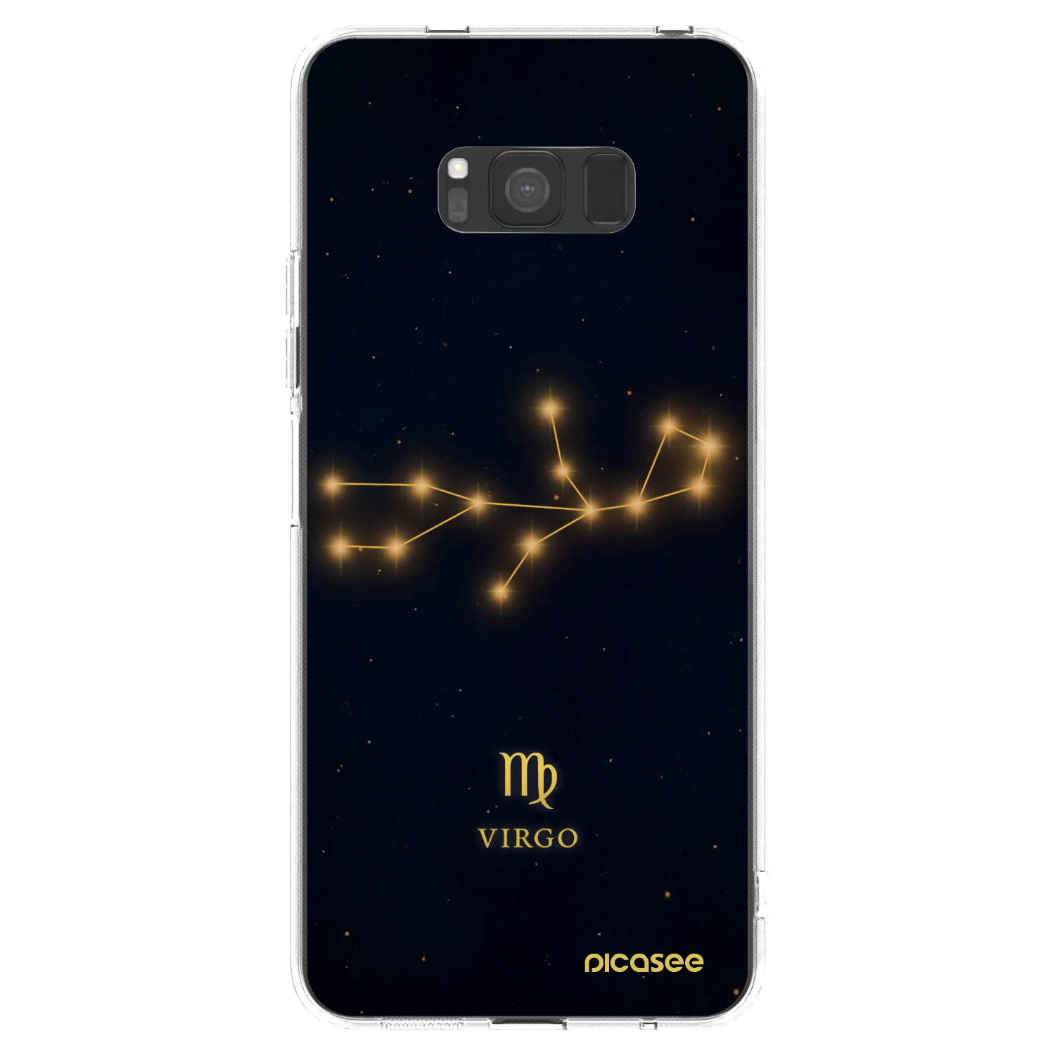 Picasee silikonska prozirna maskica za Samsung Galaxy A73 5G - VIRGO