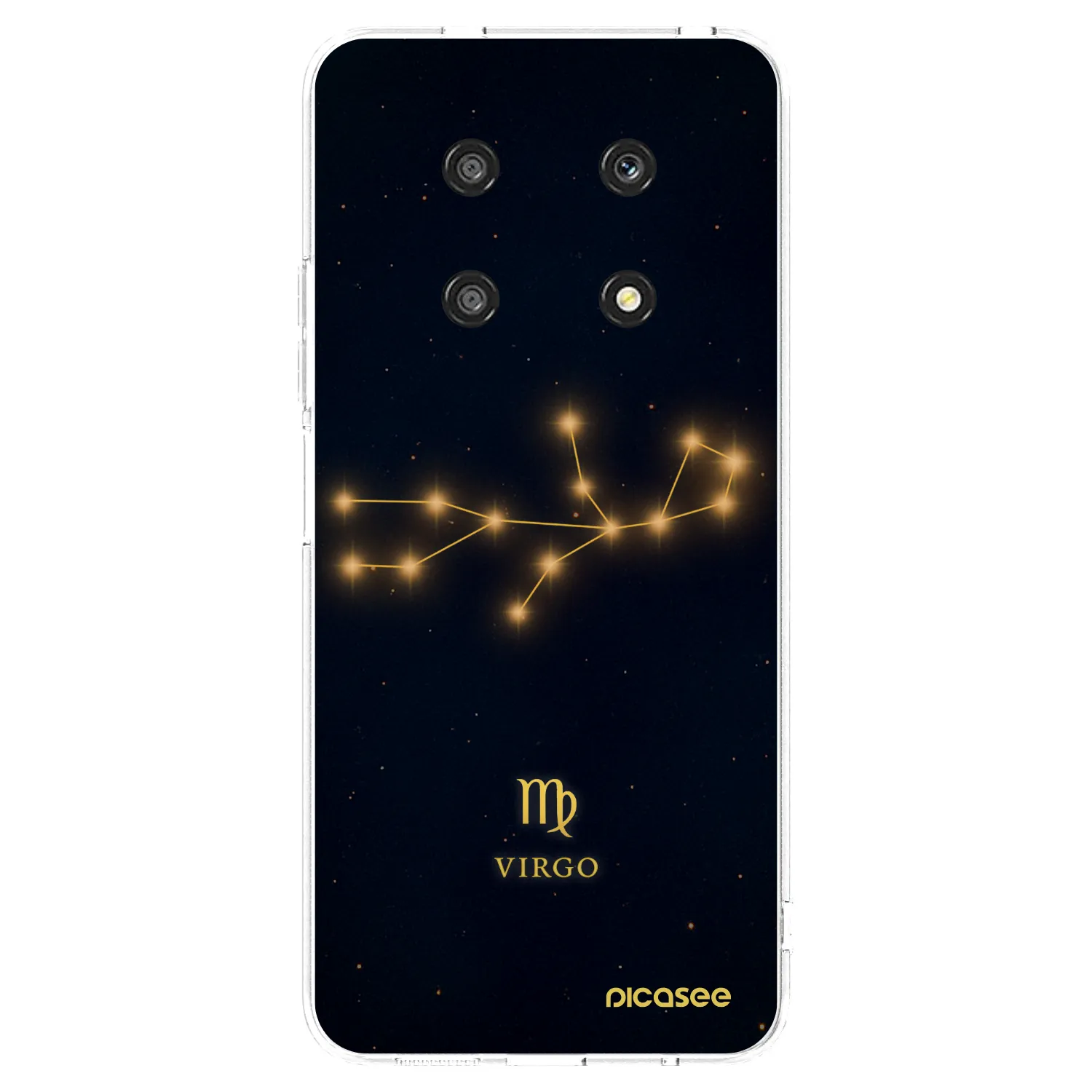 Picasee silikonska prozirna maskica za Honor Magic4 Lite 5G - VIRGO