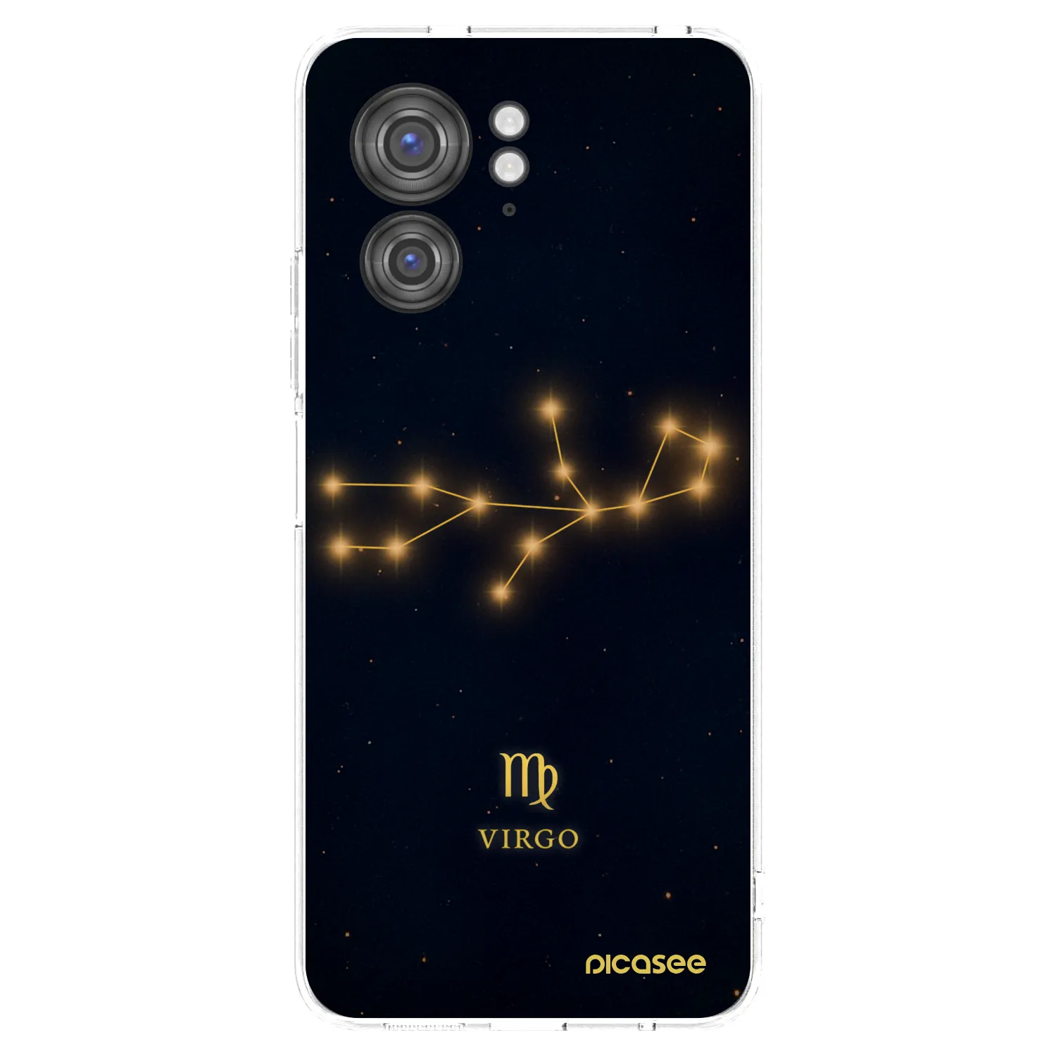 Picasee silikonska prozirna maskica za Motorola Edge 40 - VIRGO