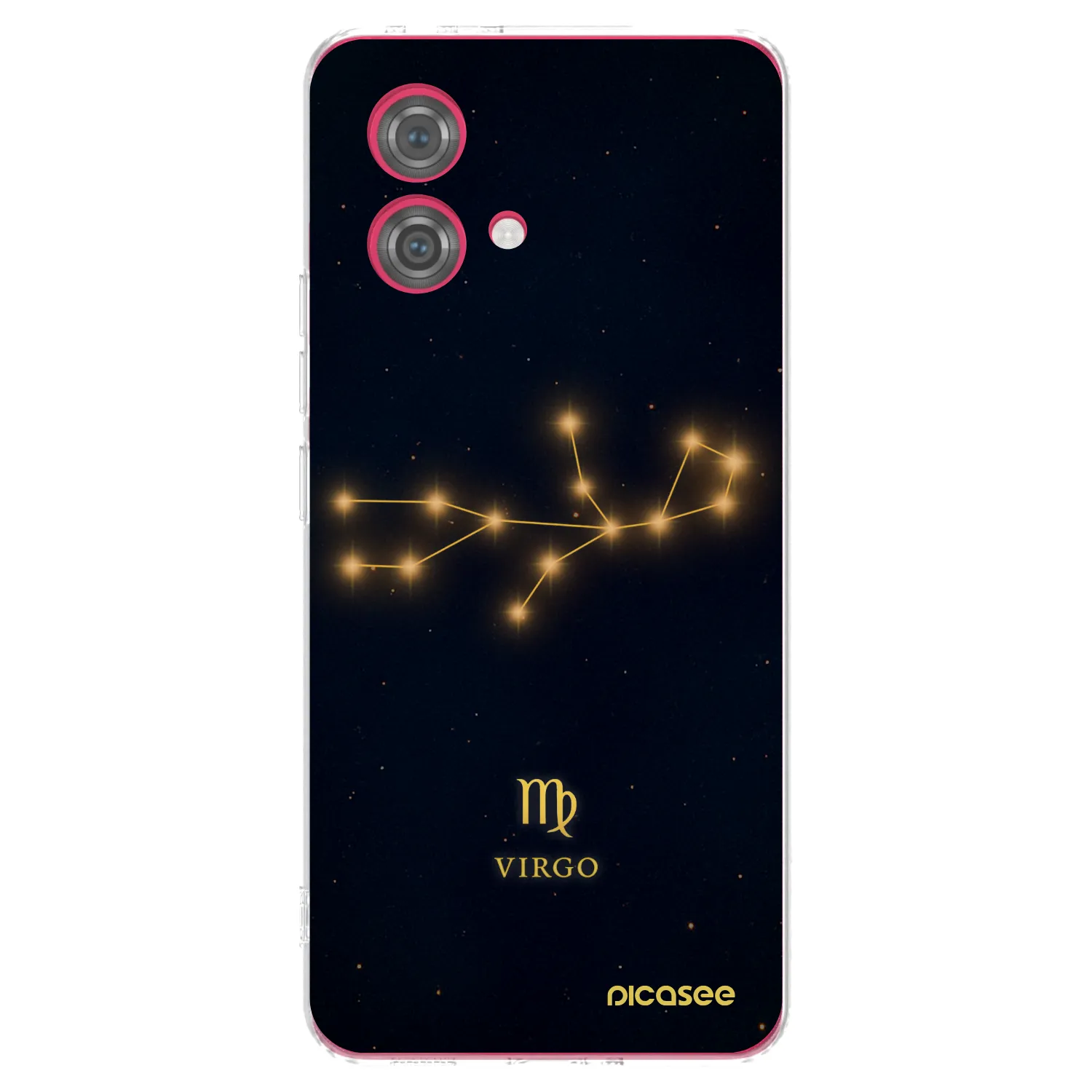 Picasee silikonska prozirna maskica za Motorola Moto G84 5G - VIRGO