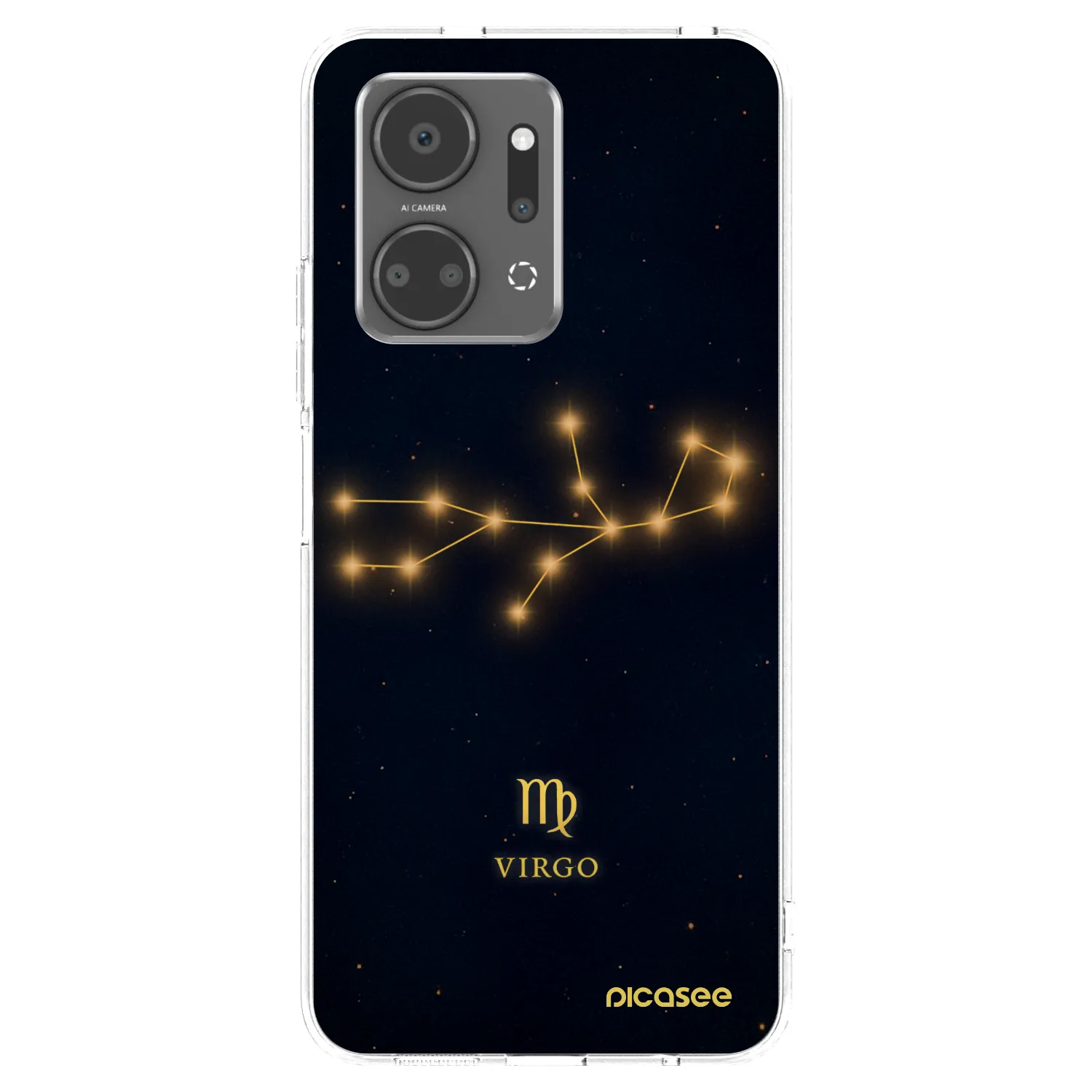 Picasee silikonska prozirna maskica za Honor X7a - VIRGO