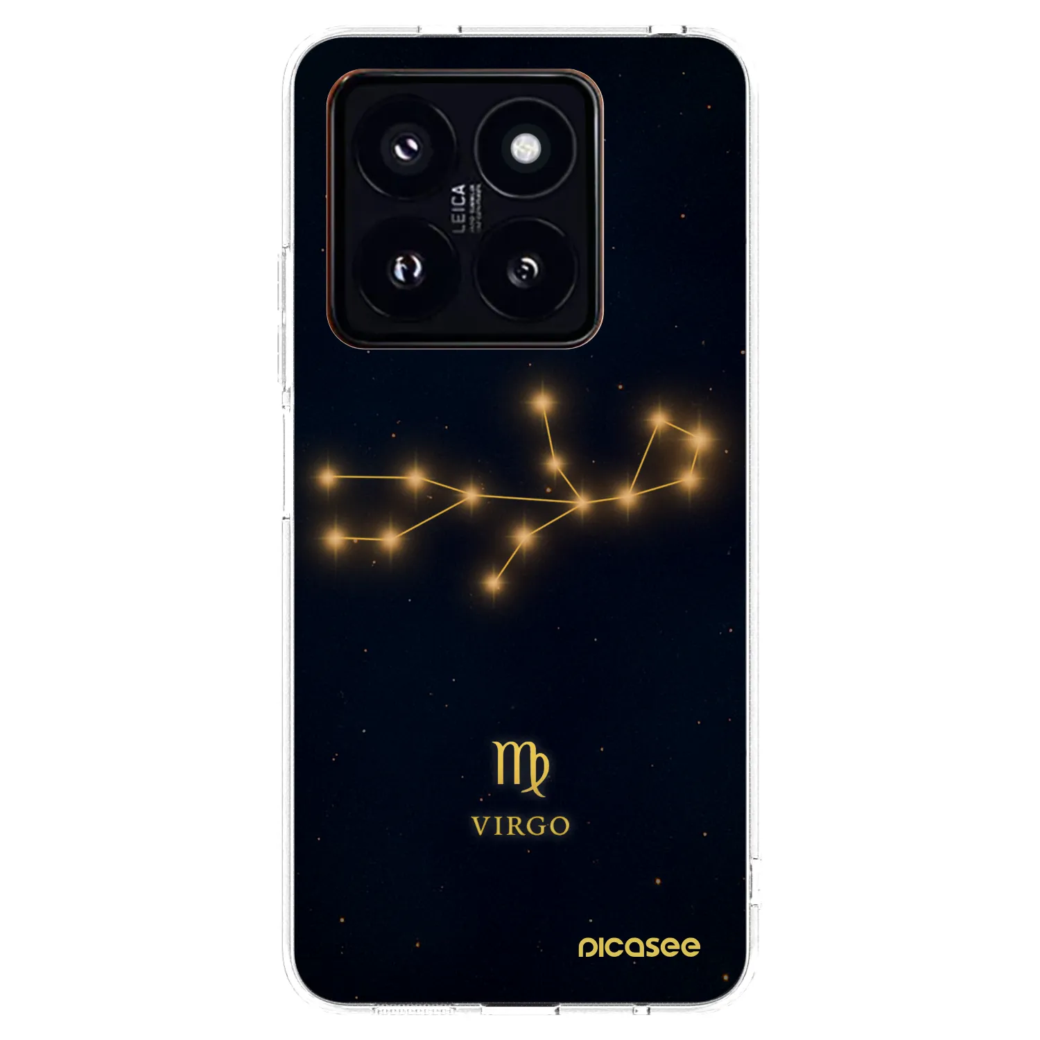 Picasee silikonska prozirna maskica za Xiaomi 14 Pro - VIRGO