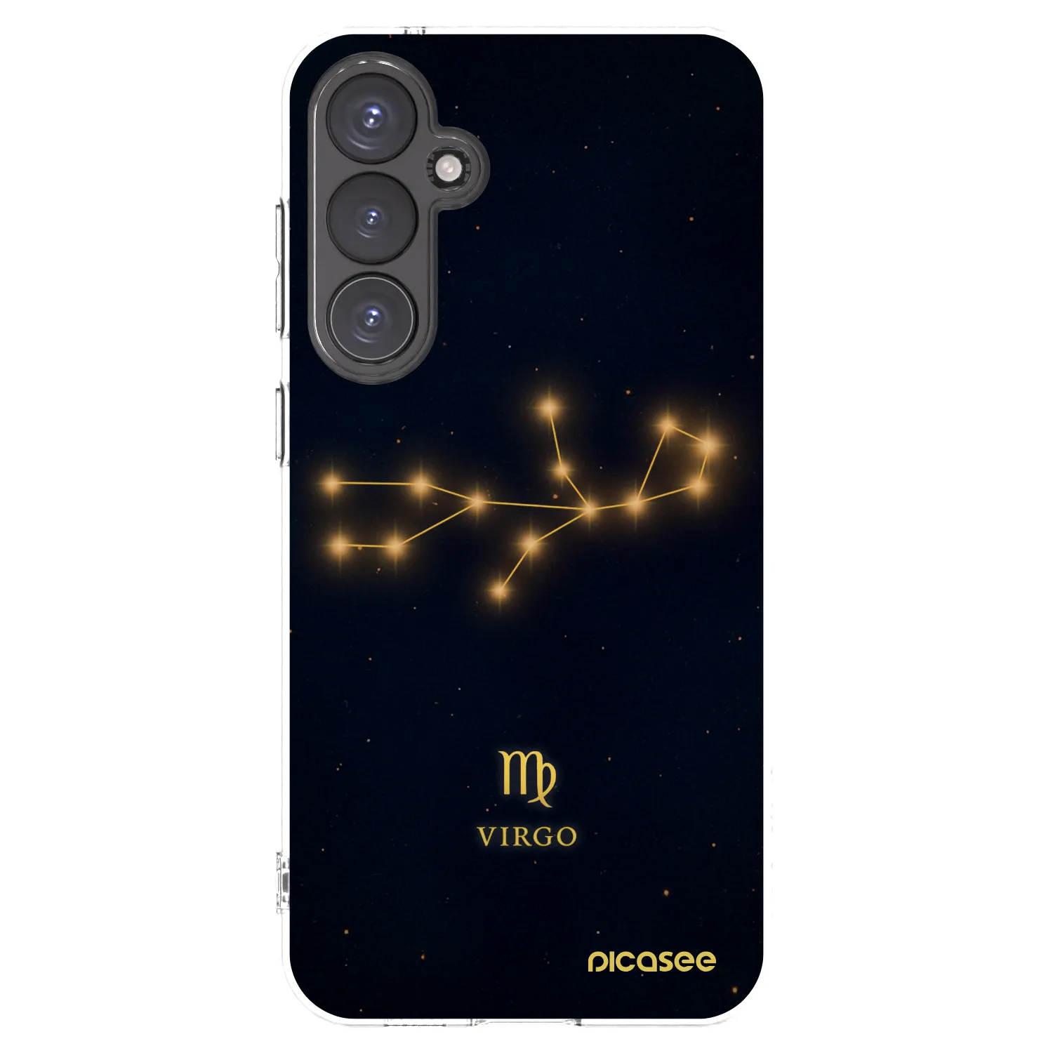 Picasee silikonska prozirna maskica za Samsung Galaxy S23 FE S711B - VIRGO