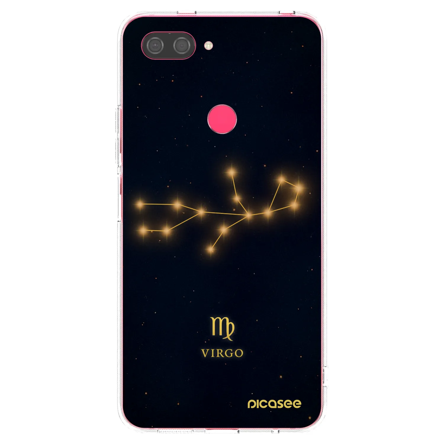 Picasee silikonska prozirna maskica za Xiaomi Mi 8 Lite - VIRGO