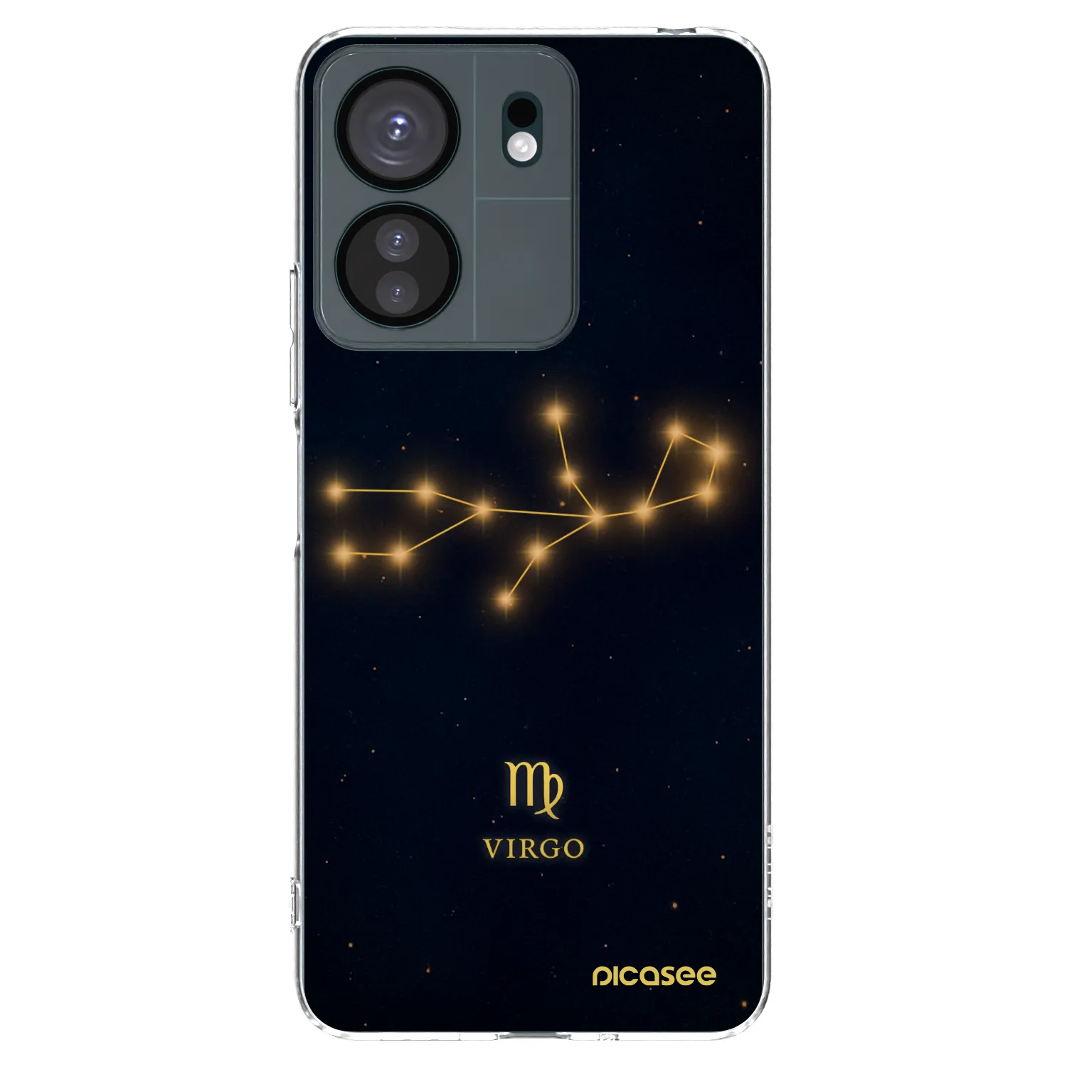 Picasee silikonska prozirna maskica za Xiaomi Redmi 13C 4G - VIRGO