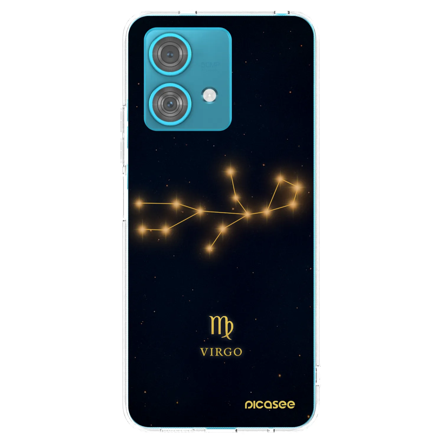 Picasee silikonska prozirna maskica za Motorola Edge 40 Neo - VIRGO