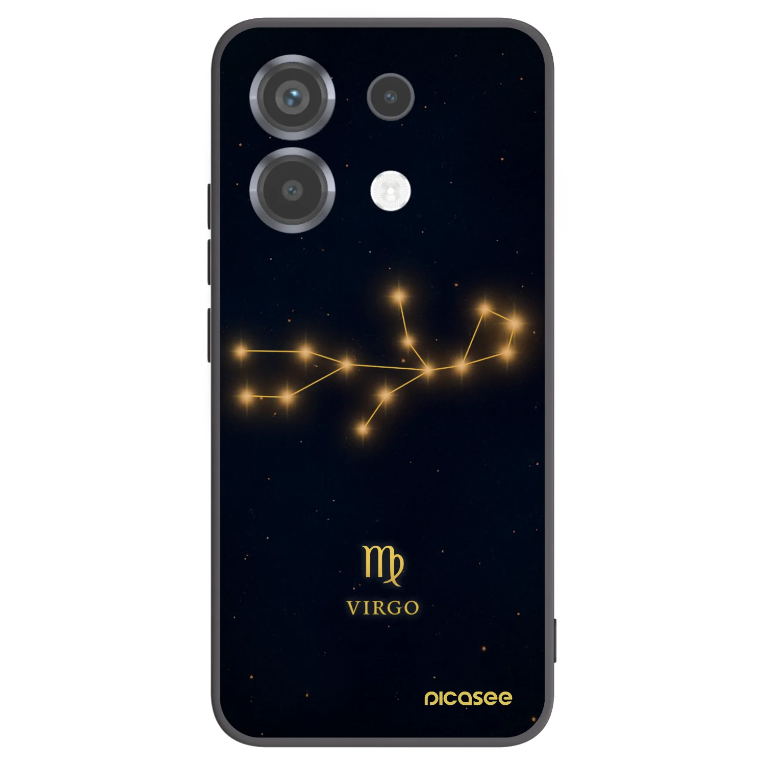 Picasee crna silikonska maskica za Xiaomi Poco X6 - VIRGO