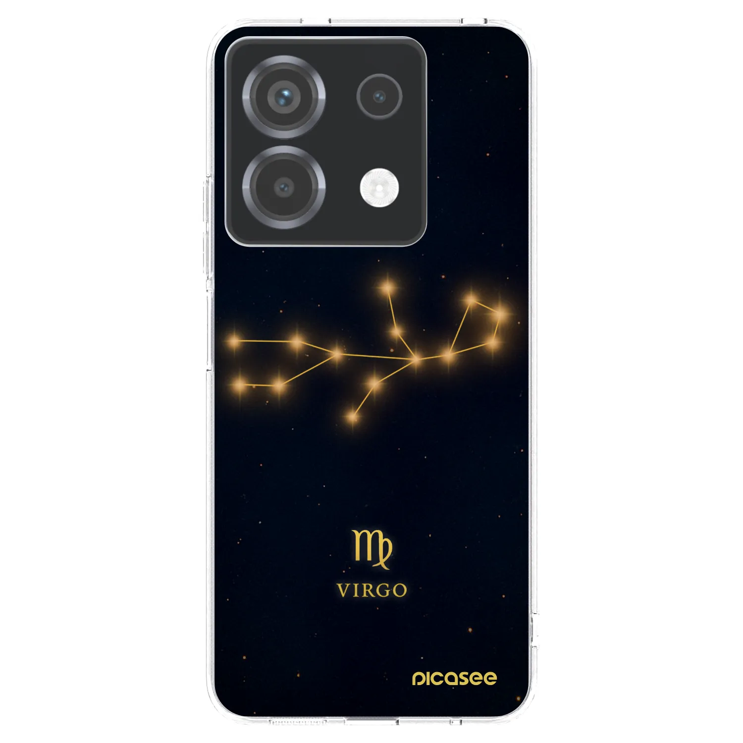 Picasee silikonska prozirna maskica za Xiaomi Poco X6 - VIRGO