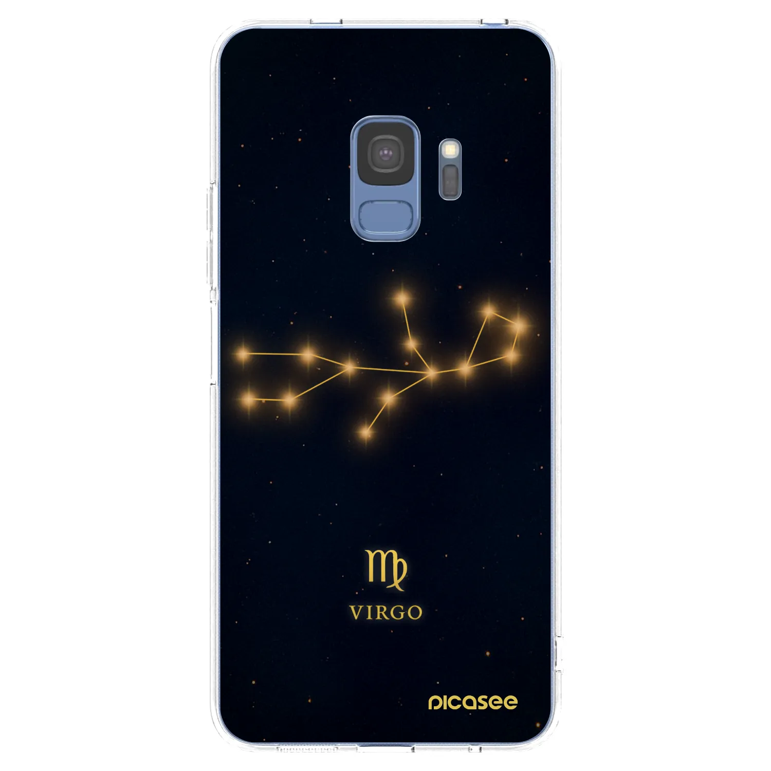 Picasee silikonska prozirna maskica za Samsung Galaxy S9 G960F - VIRGO