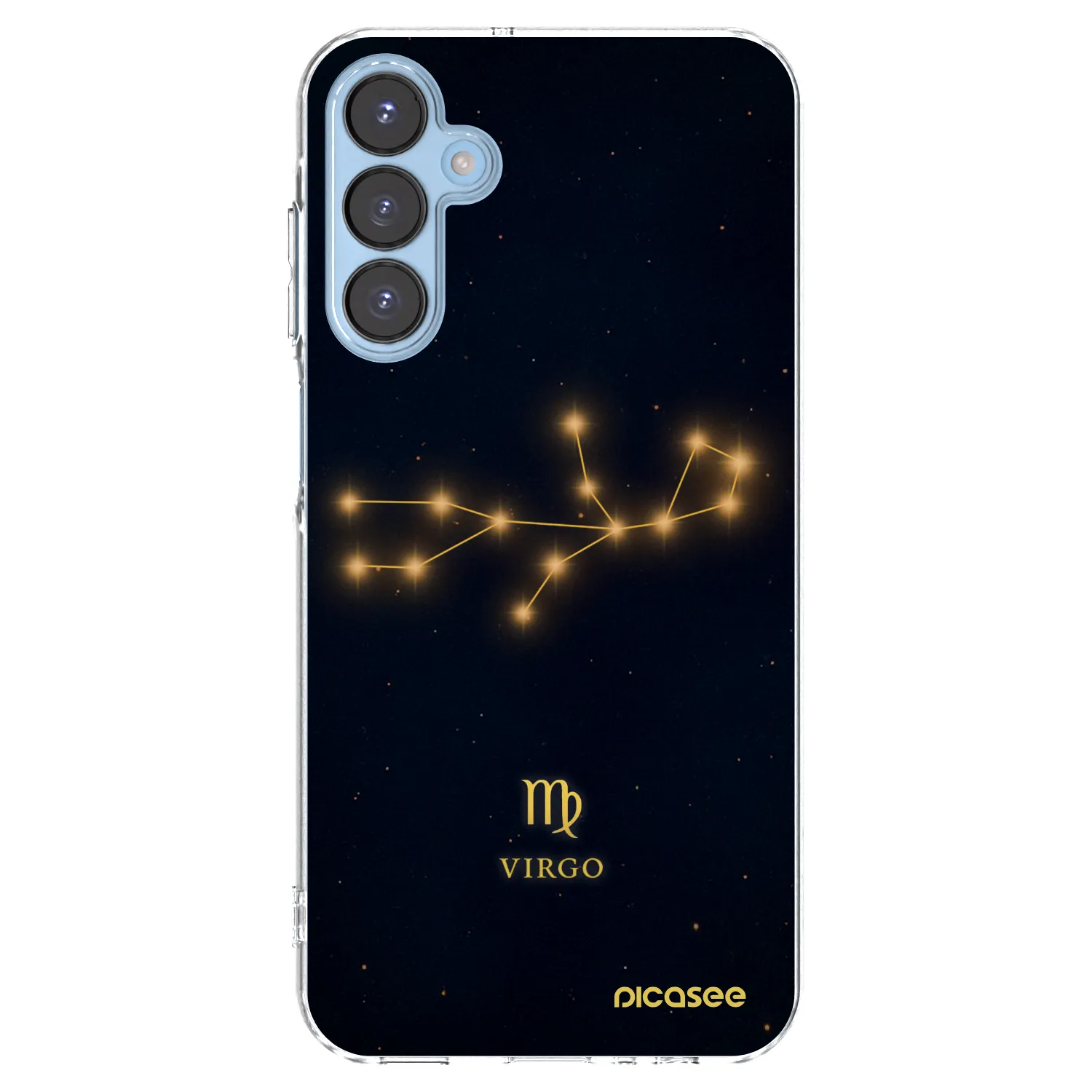 Picasee silikonska prozirna maskica za Samsung Galaxy A15 A156B 5G - VIRGO