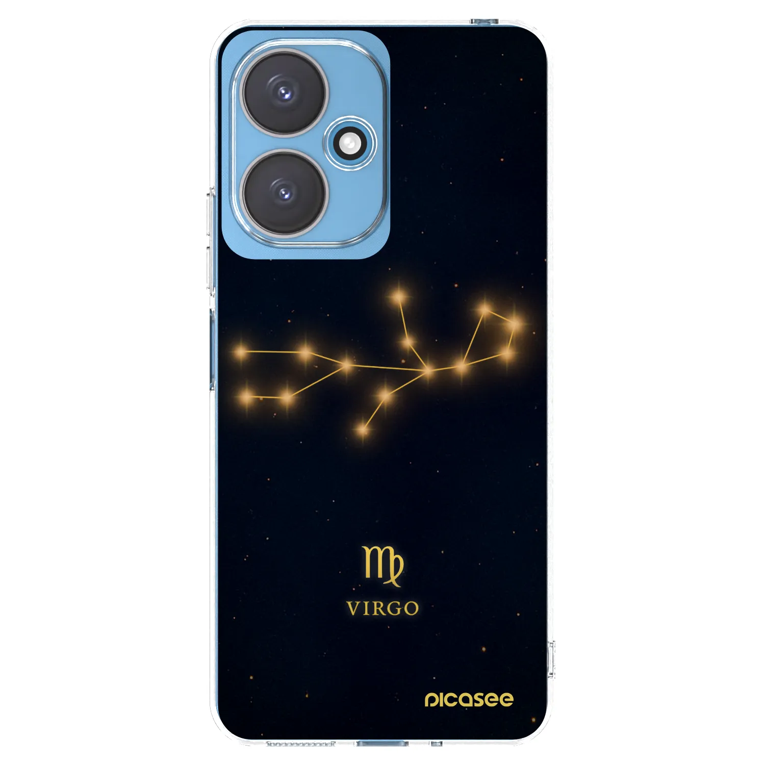 Picasee silikonska prozirna maskica za Xiaomi Redmi 13C 5G - VIRGO