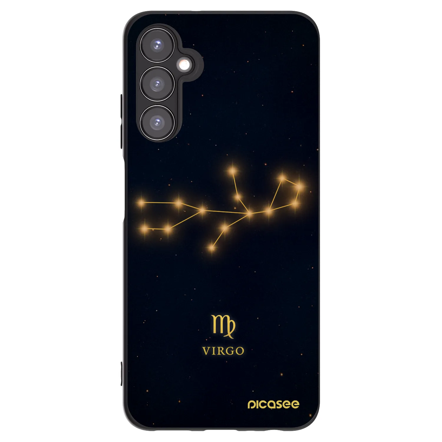 Picasee crna silikonska maskica za Samsung Galaxy A05s A057G - VIRGO