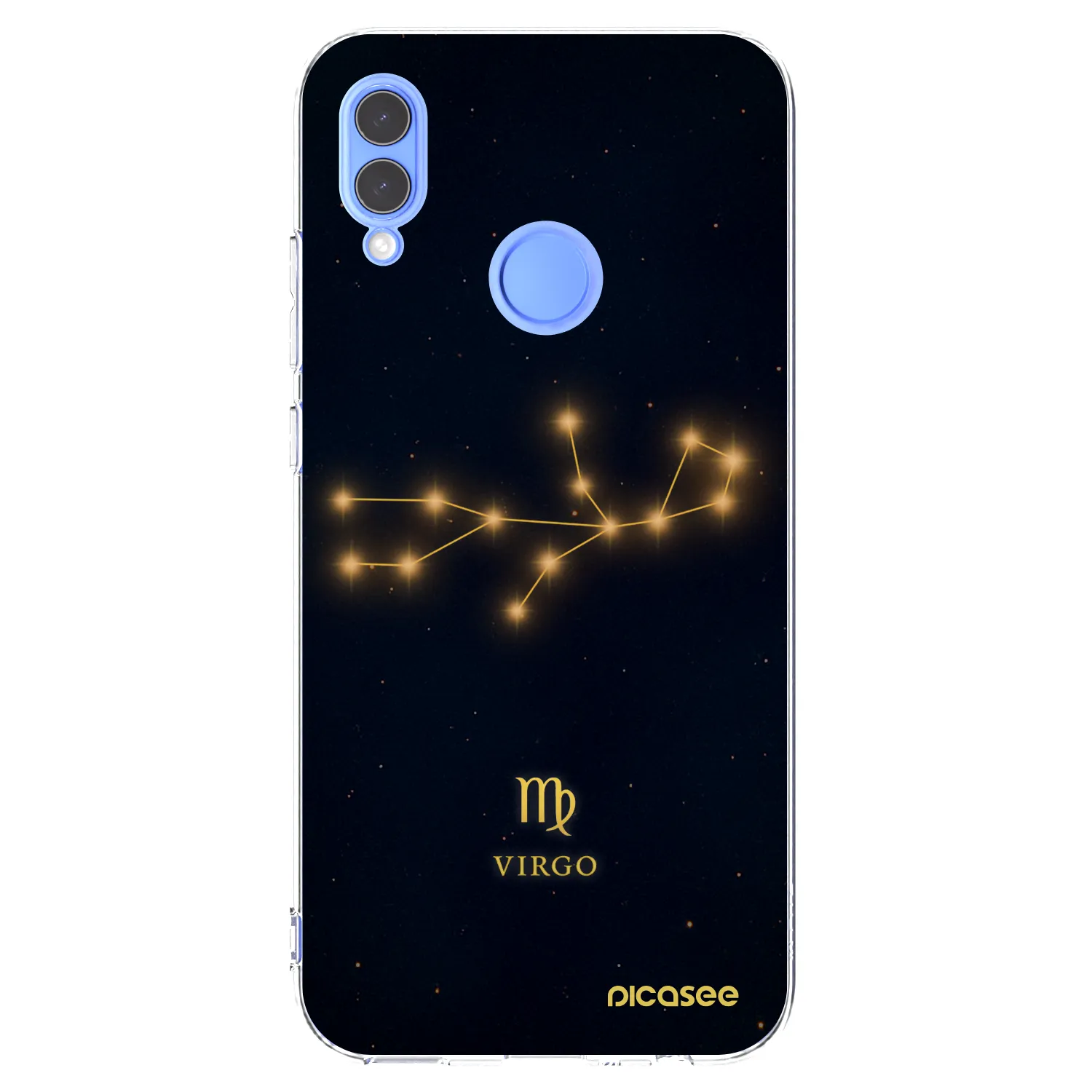 Picasee silikonska prozirna maskica za Honor 10 Lite - VIRGO