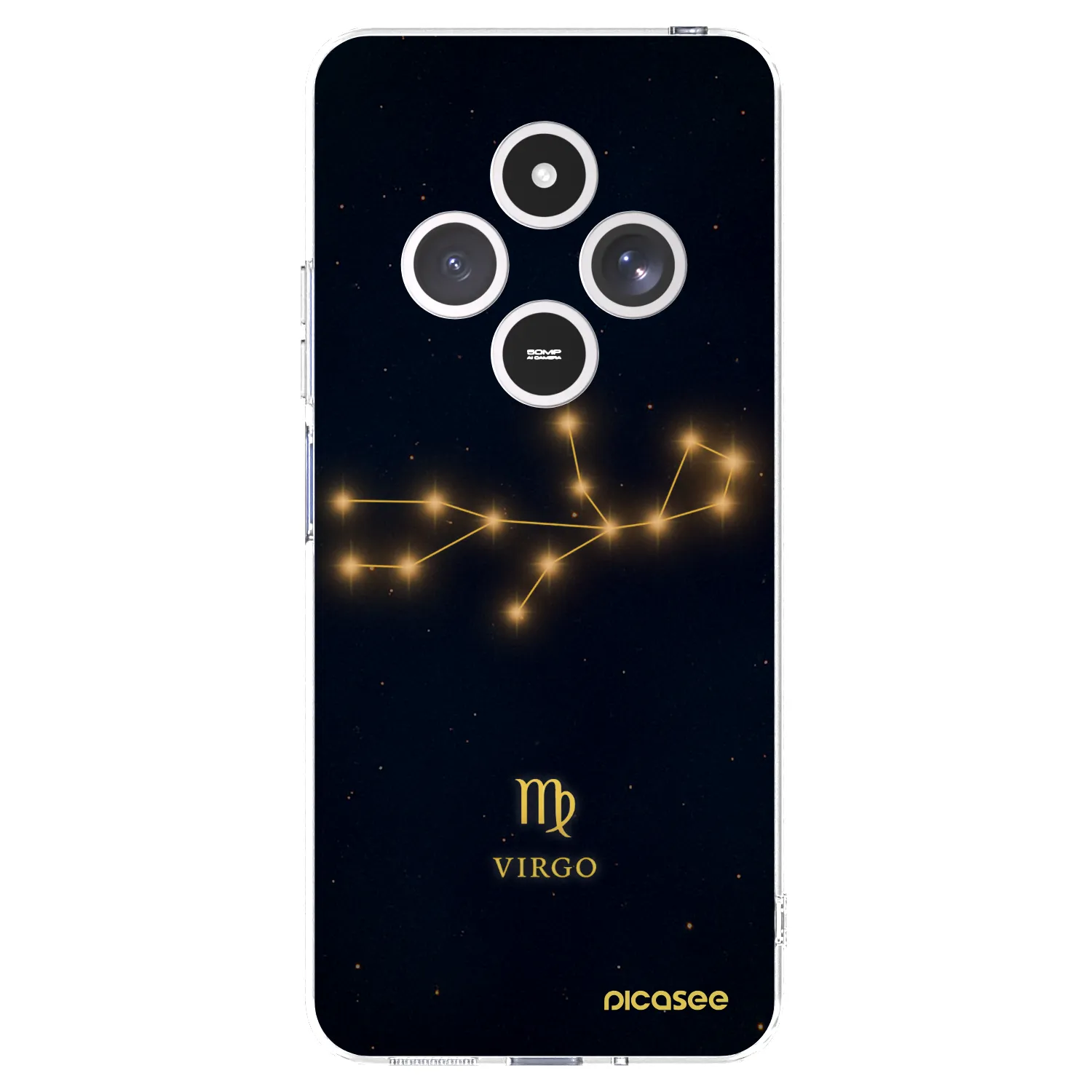 Picasee silikonska prozirna maskica za Xiaomi Redmi 14C - VIRGO