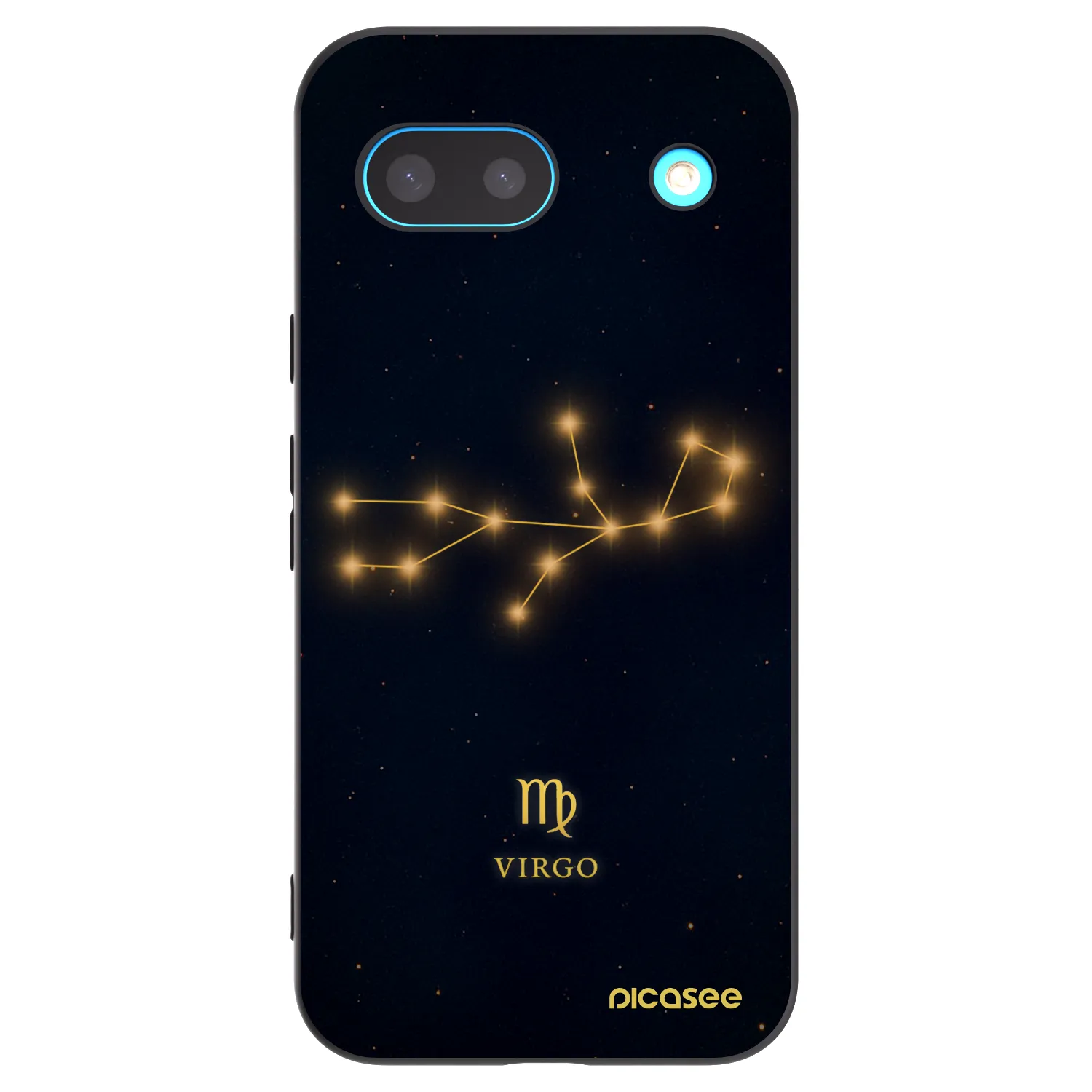 Picasee crna silikonska maskica za Google Pixel 8 - VIRGO