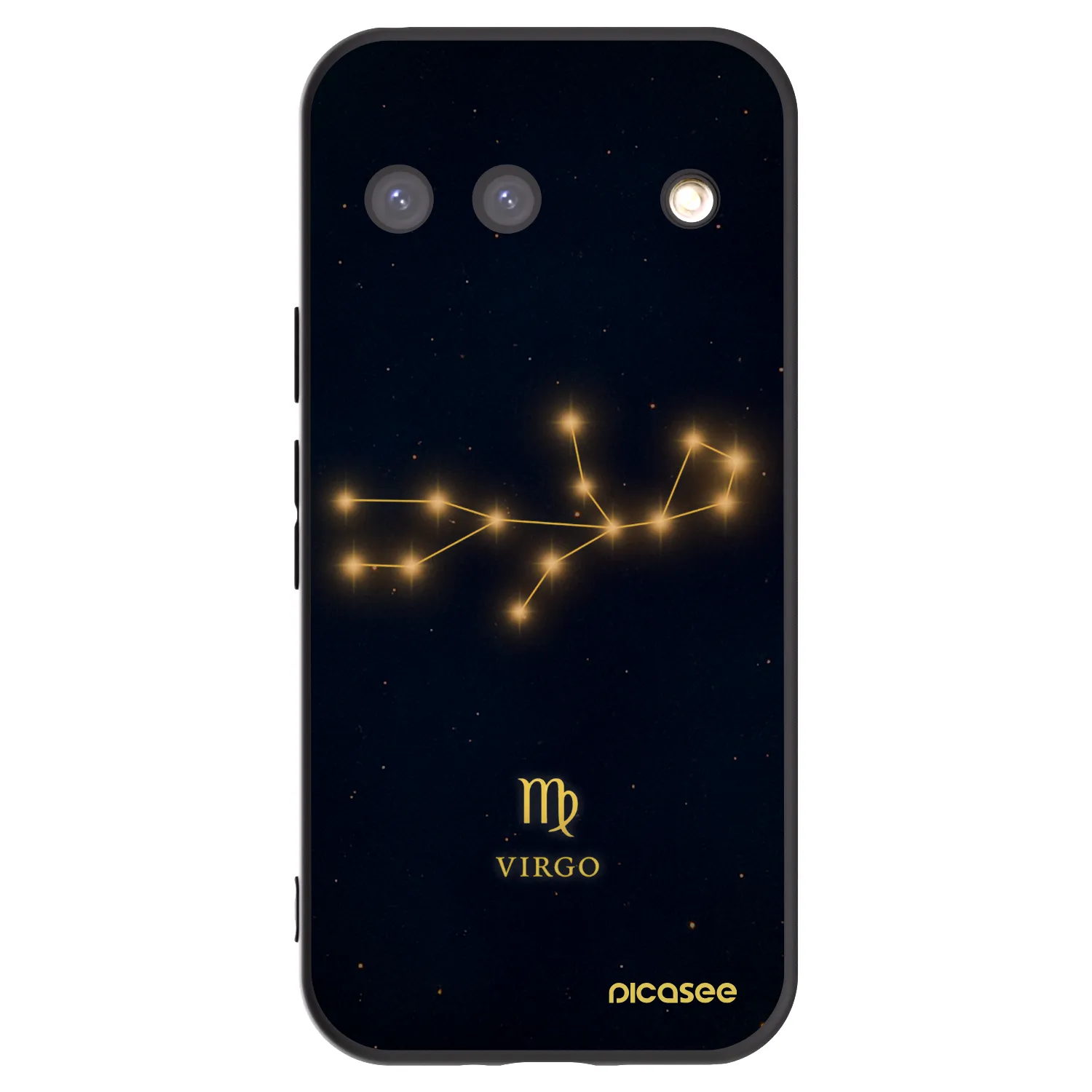 Picasee crna silikonska maskica za Google Pixel 9 - VIRGO