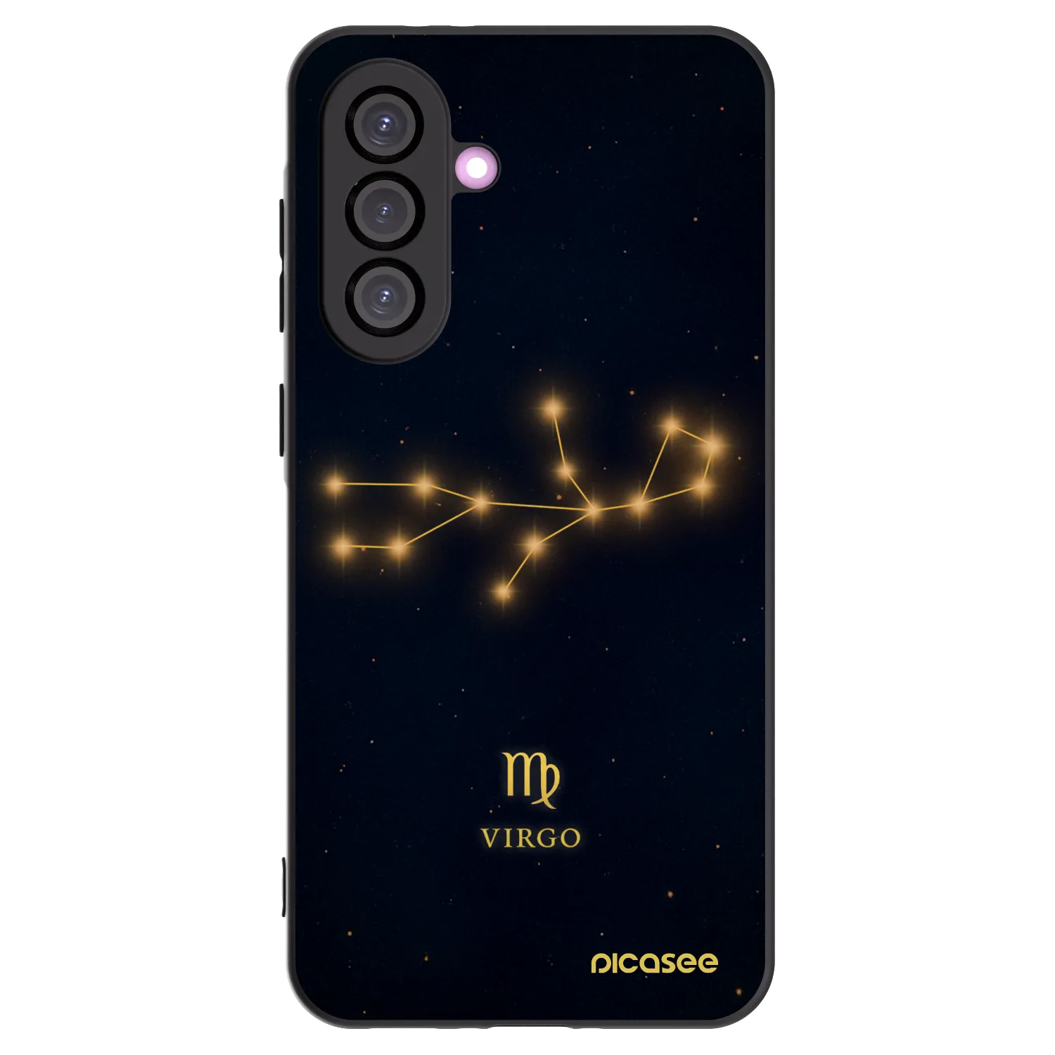 Picasee crna silikonska maskica za Samsung Galaxy A36 5G - VIRGO