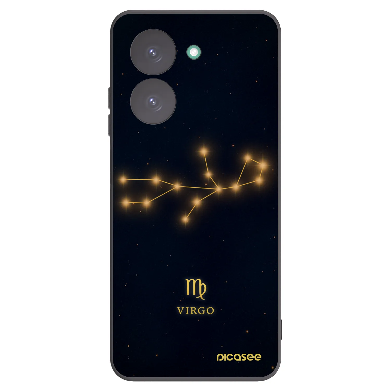 Picasee crna silikonska maskica za Xiaomi Redmi A5 - VIRGO