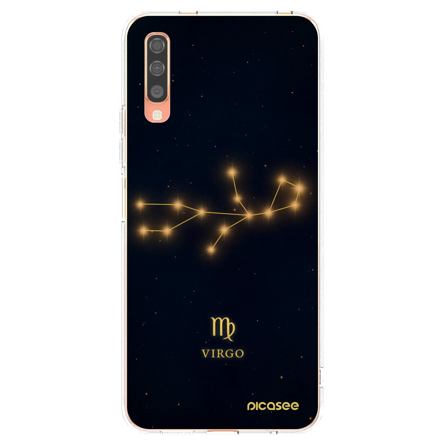 Picasee silikonska prozirna maskica za Samsung Galaxy A70 A705F - VIRGO