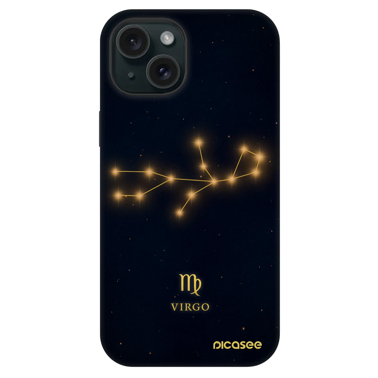 Picasee Fashion Case MagSafe za Apple iPhone 15 - VIRGO
