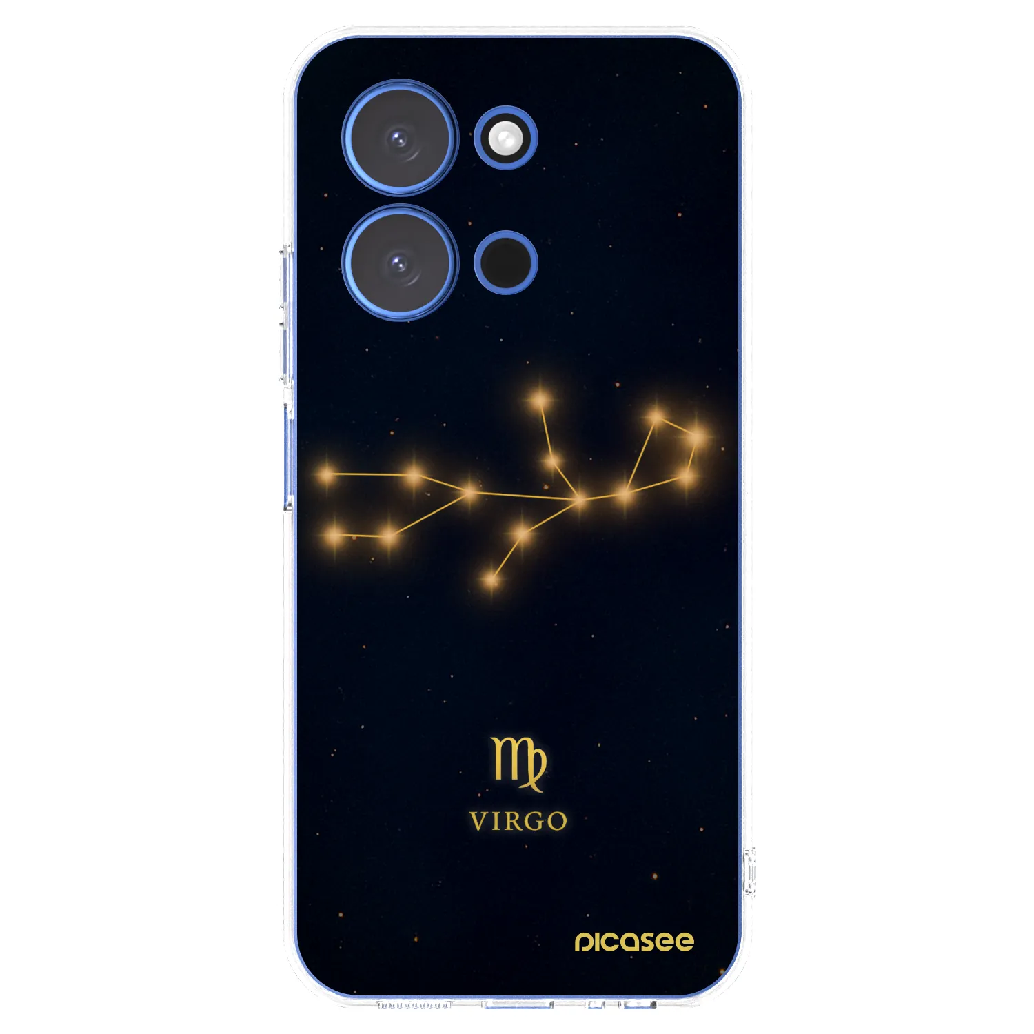 Picasee silikonska prozirna maskica za Xiaomi Redmi 15C 4G - VIRGO