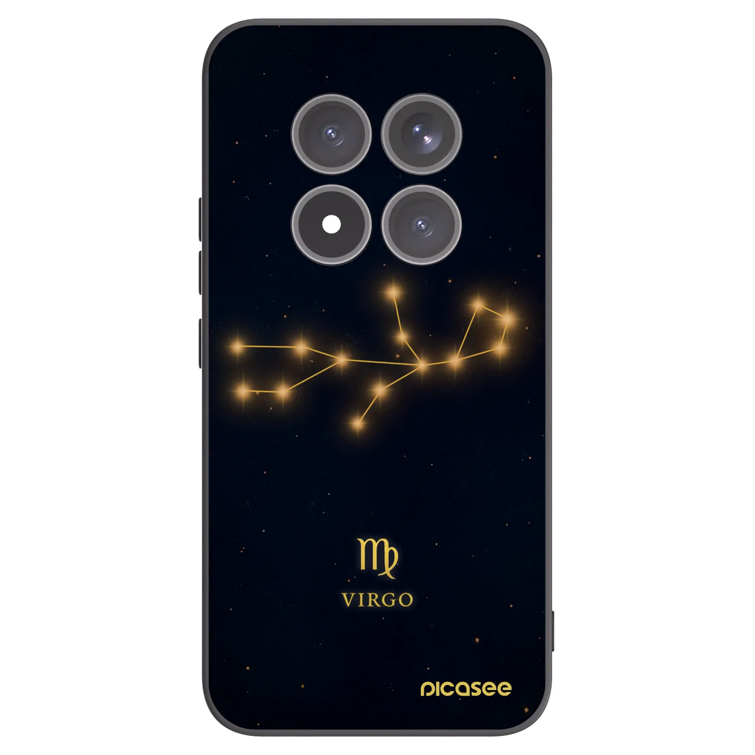 Picasee crna silikonska maskica za Xiaomi Redmi Note 15 Pro+ - VIRGO