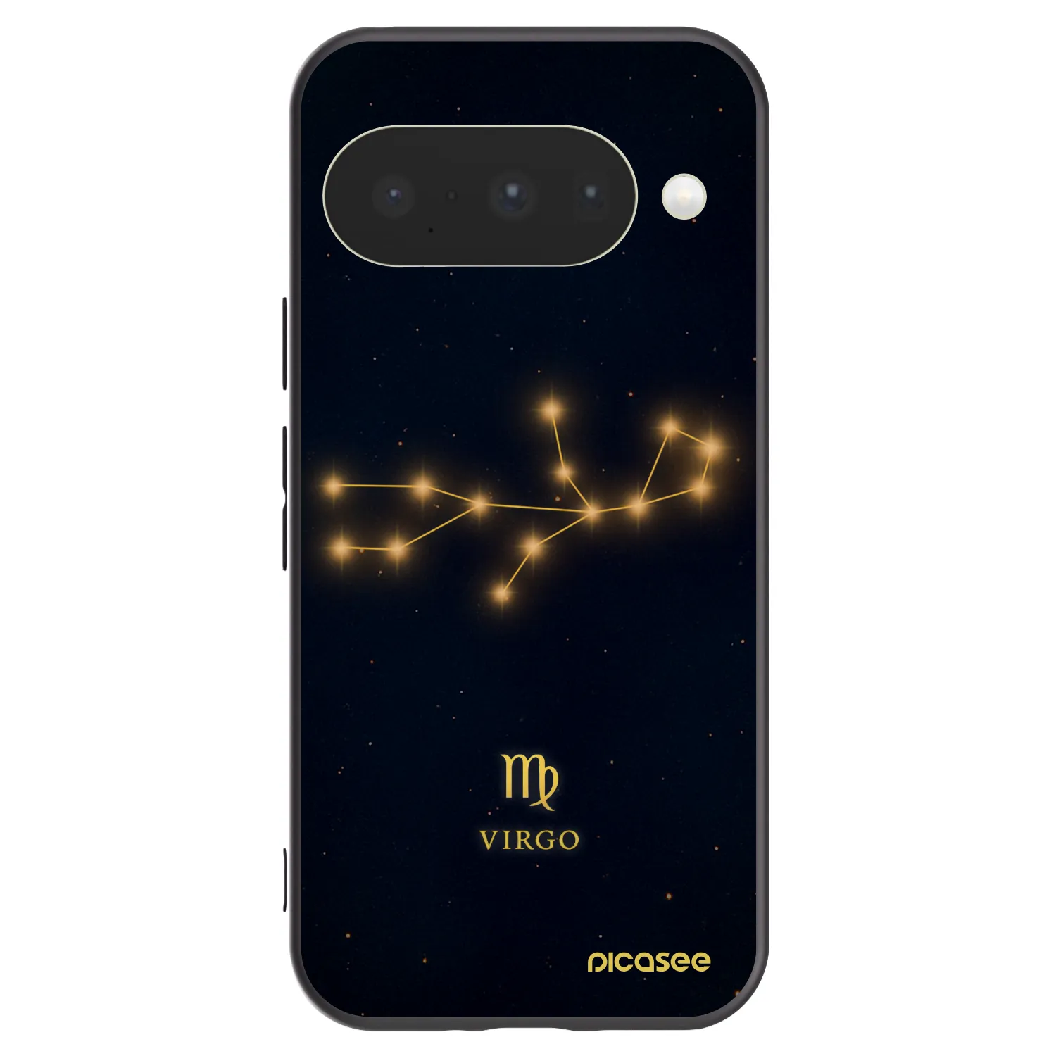 Picasee crna silikonska maskica za Google Pixel 10 - VIRGO