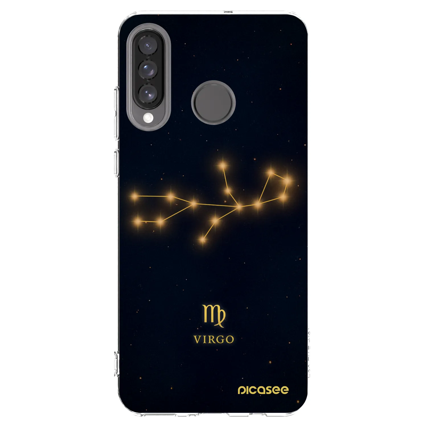 Picasee silikonska prozirna maskica za Huawei P30 Lite - VIRGO