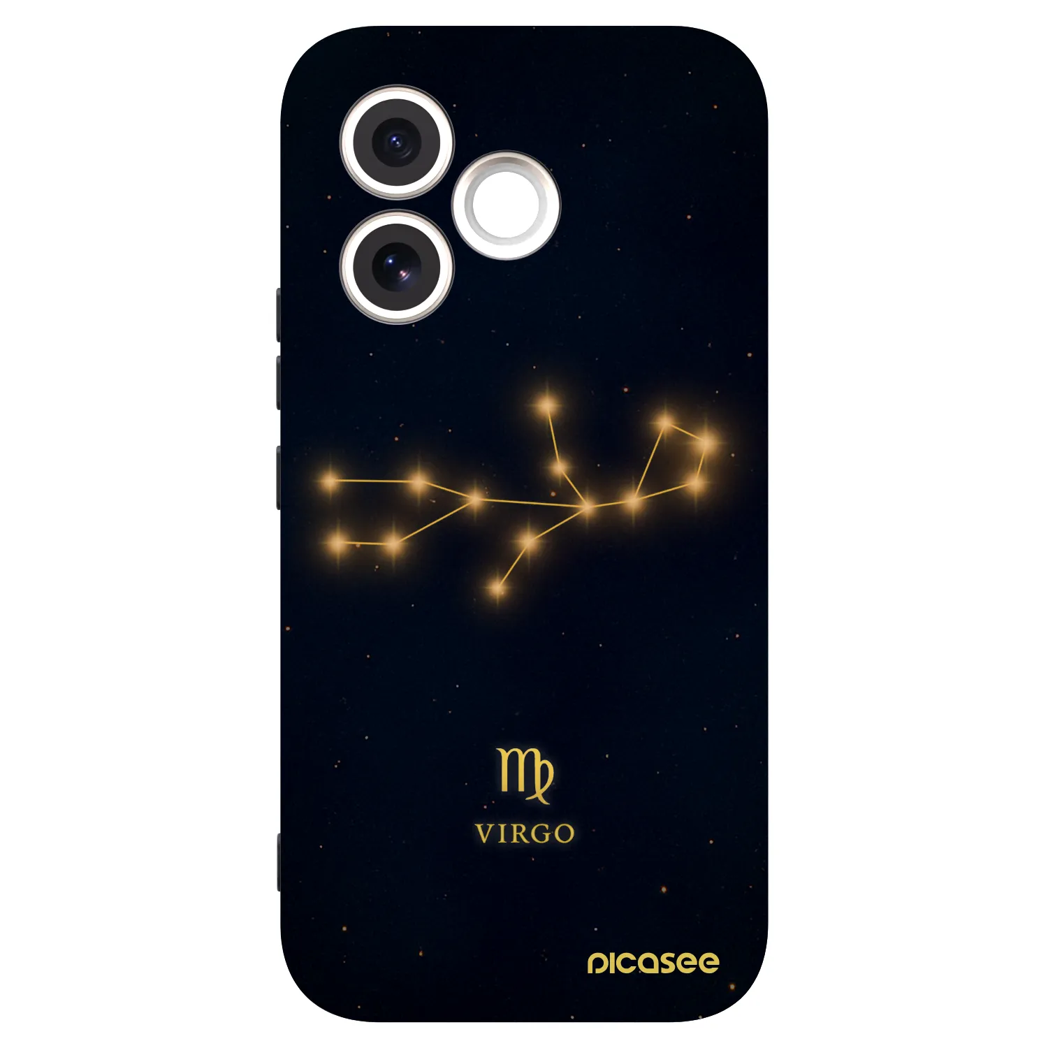 Picasee crna silikonska maskica za Honor 600 Lite - VIRGO