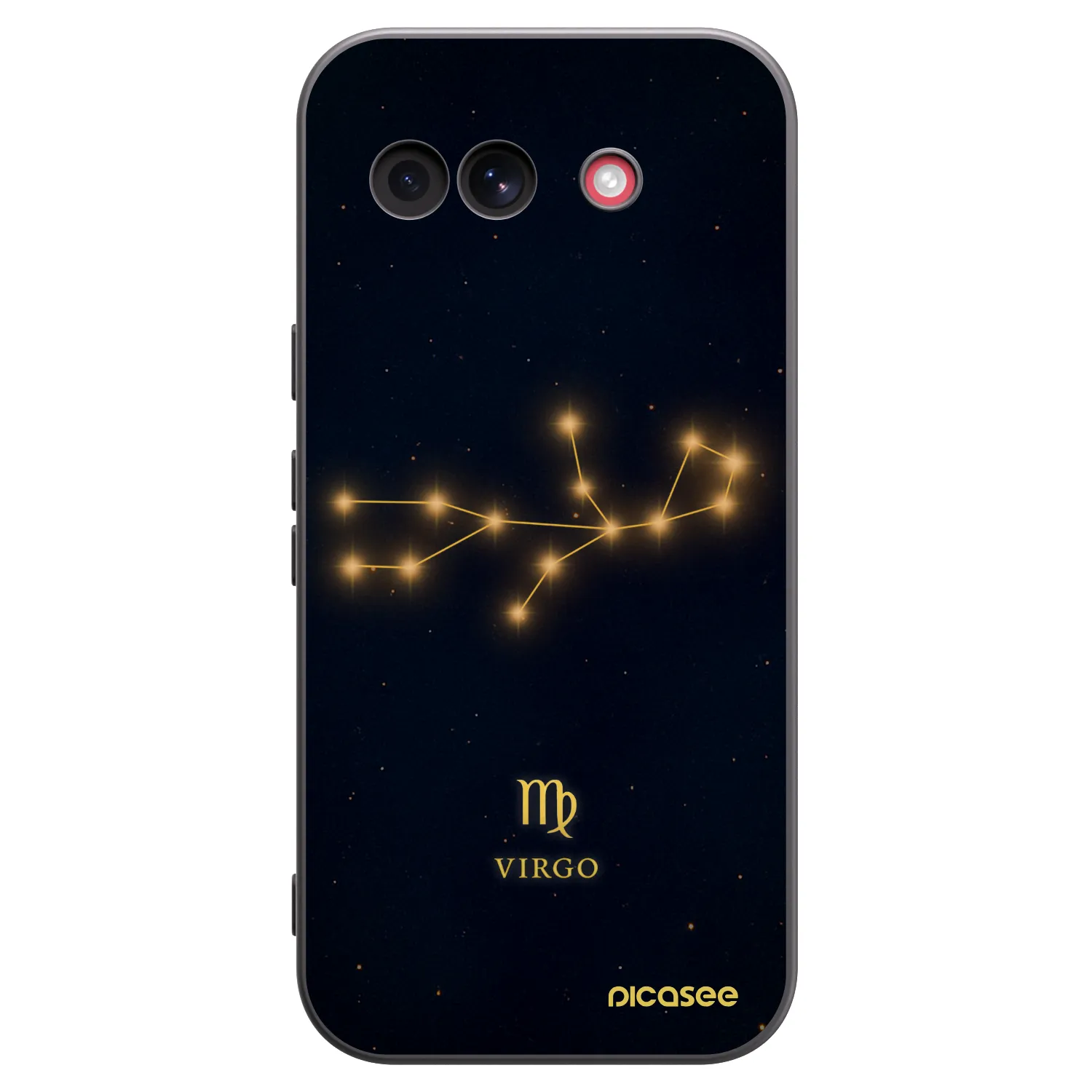 Picasee crna silikonska maskica za Google Pixel 10a - VIRGO