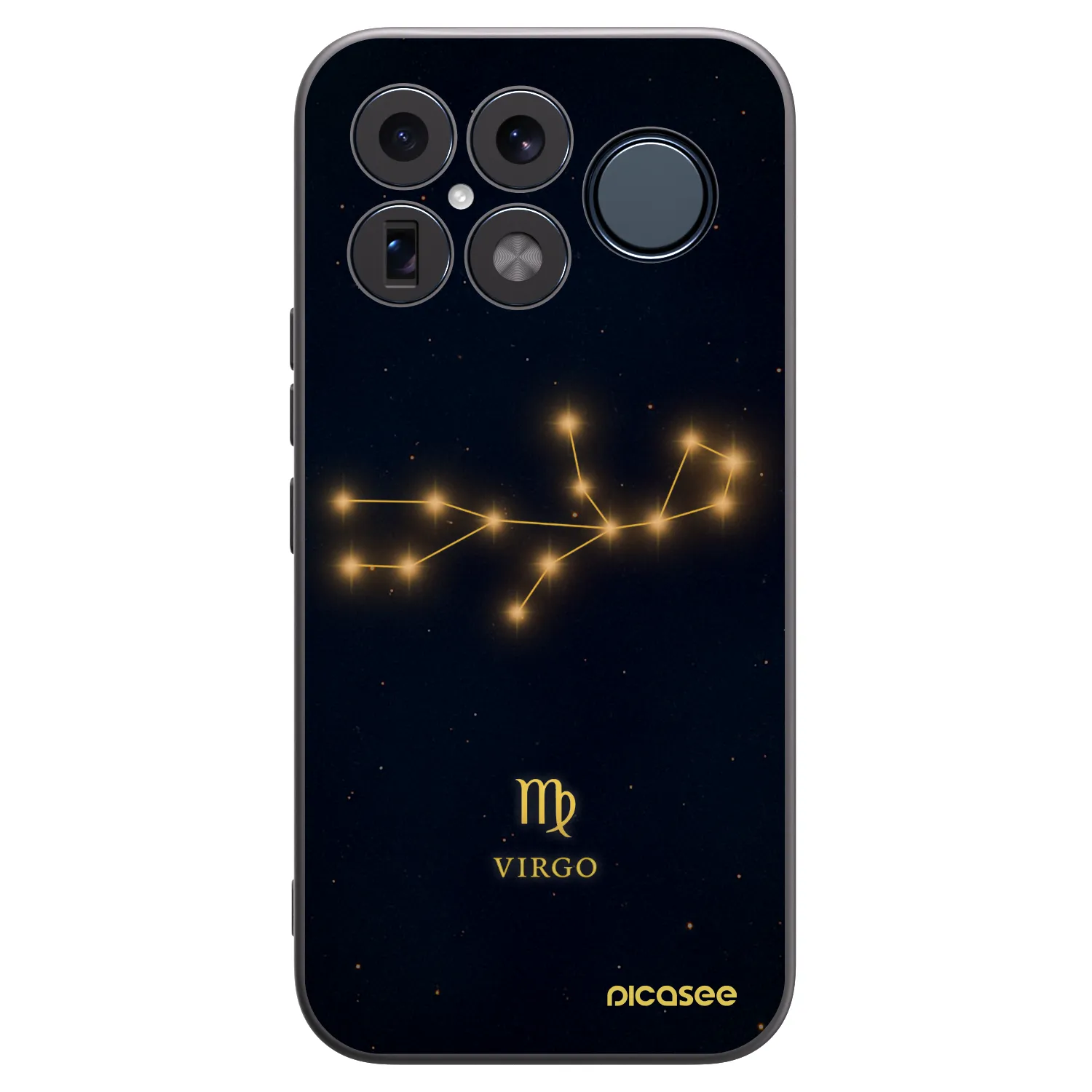 Picasee crna silikonska maskica za Xiaomi Poco F8 Ultra - VIRGO