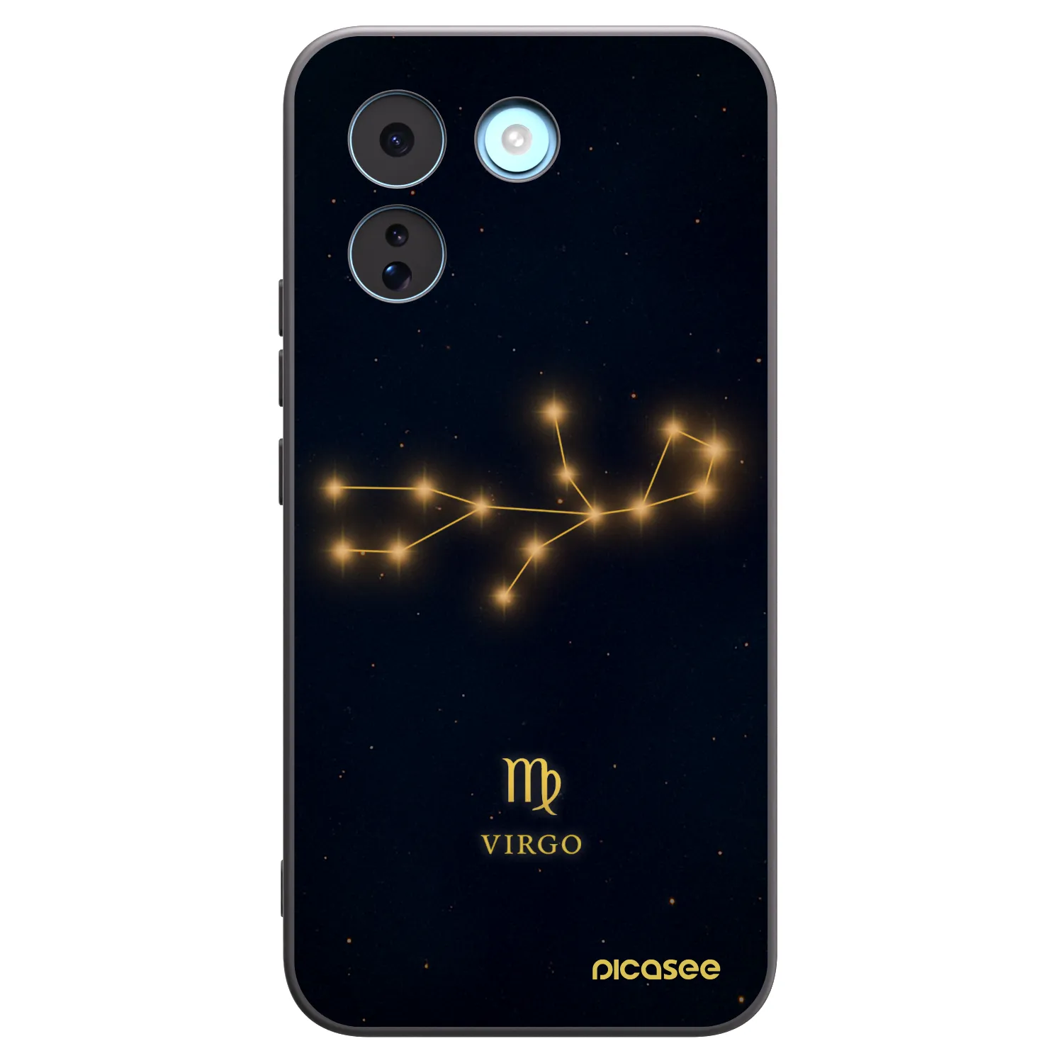 Picasee crna silikonska maskica za Xiaomi Redmi Note 17 Pro MAX 5G - VIRGO