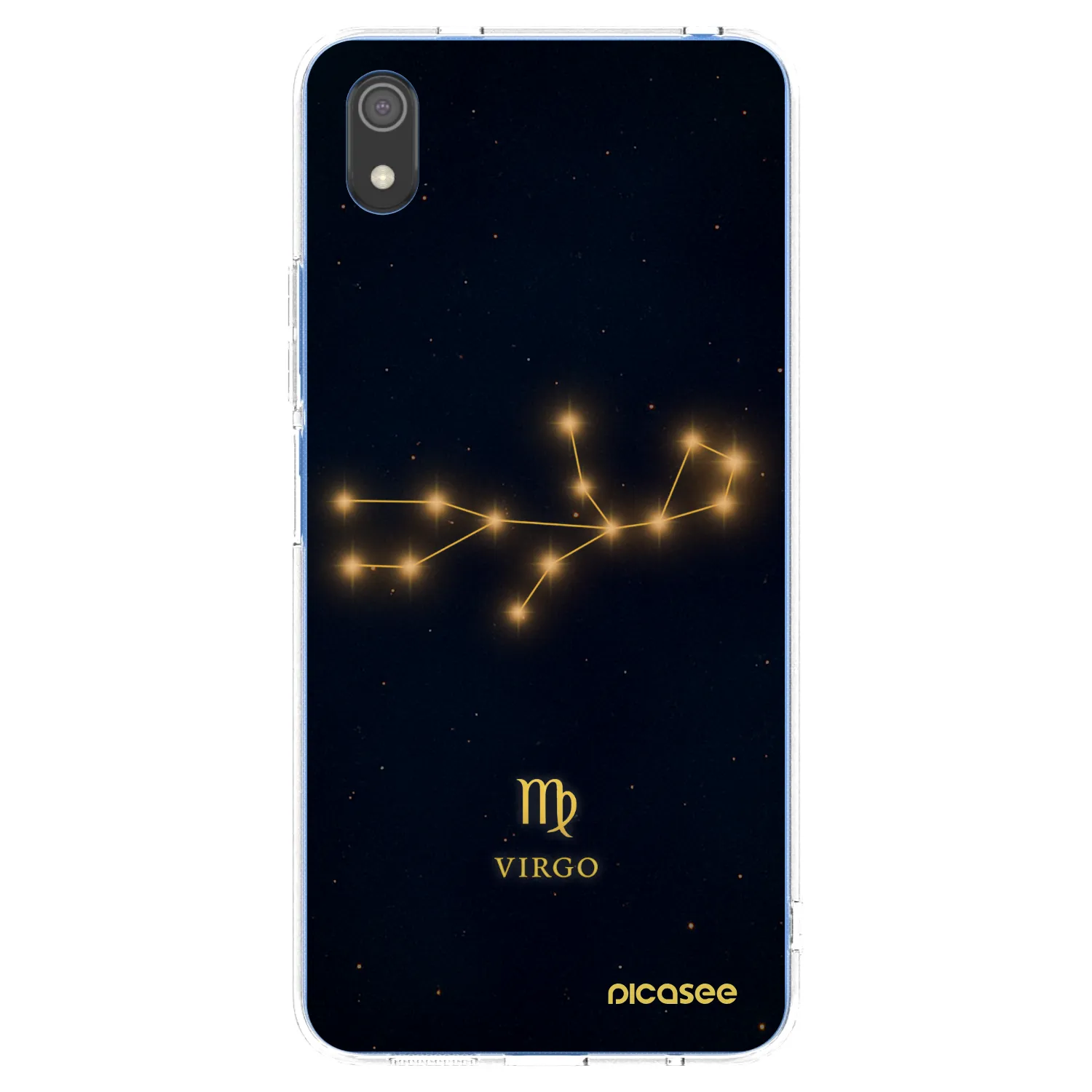 Picasee silikonska prozirna maskica za Xiaomi Redmi 7A - VIRGO