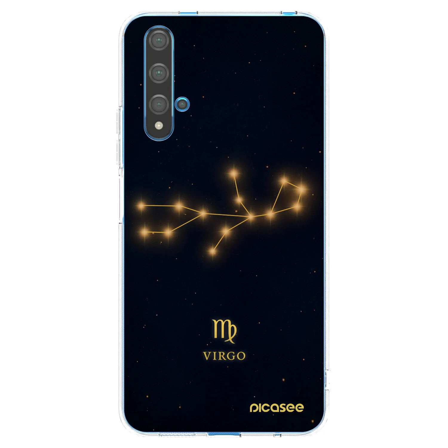 Picasee silikonska prozirna maskica za Huawei Nova 5T - VIRGO
