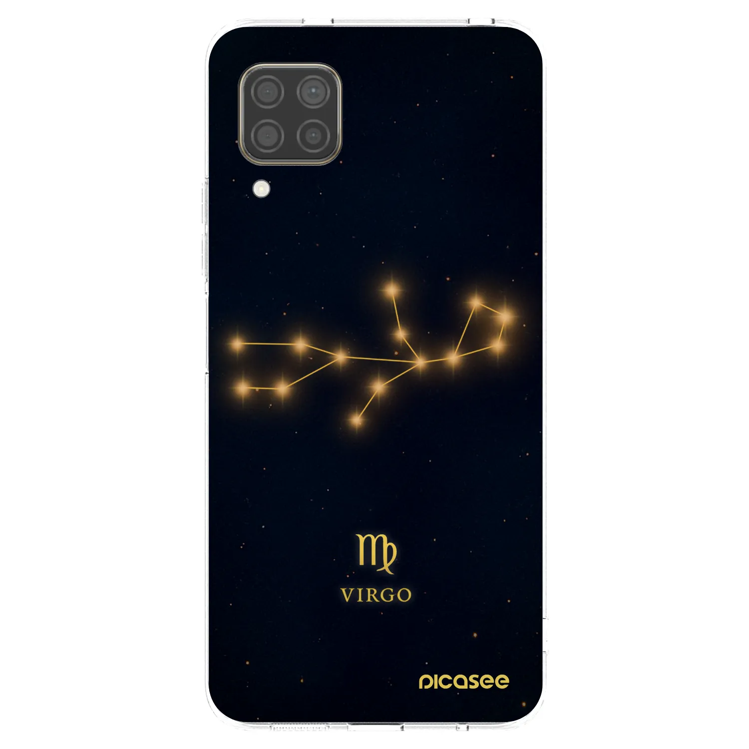 Picasee silikonska prozirna maskica za Huawei P40 Lite - VIRGO