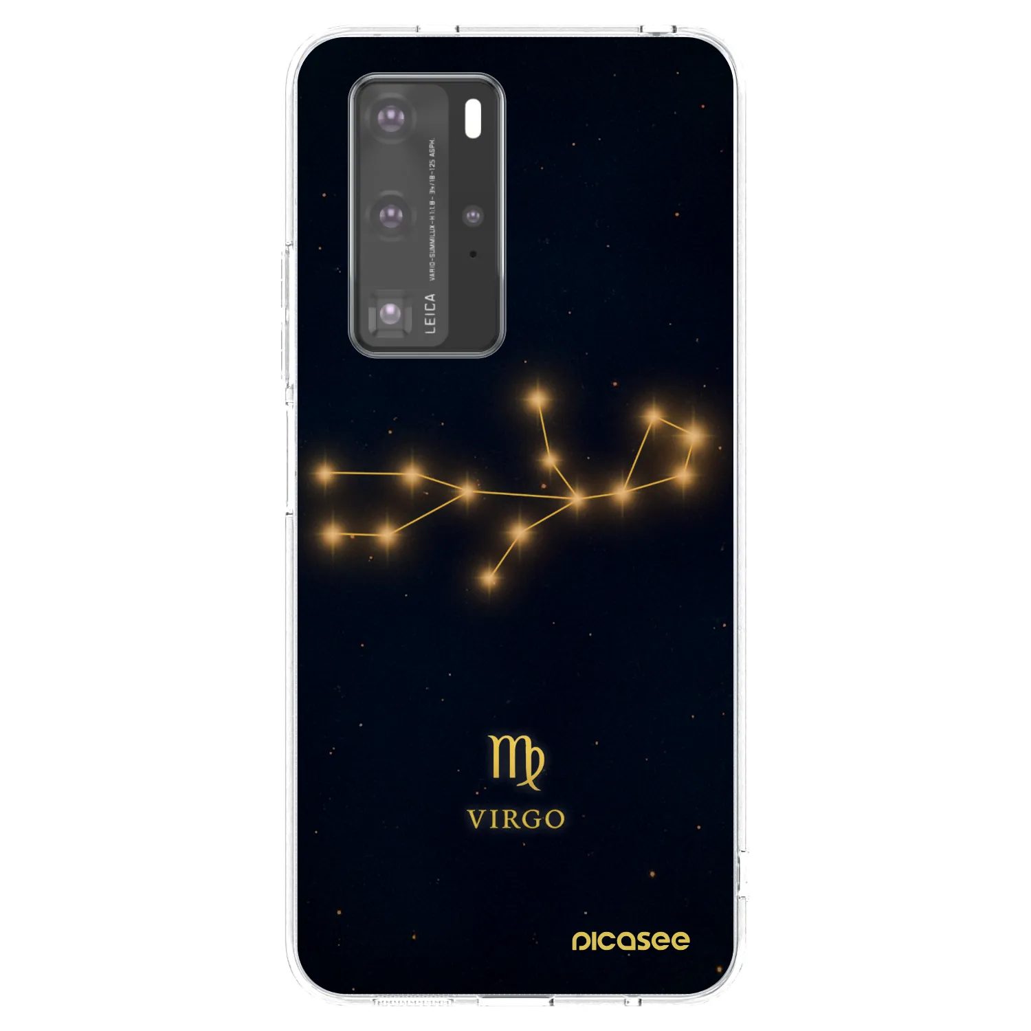 Picasee silikonska prozirna maskica za Huawei P40 Pro - VIRGO