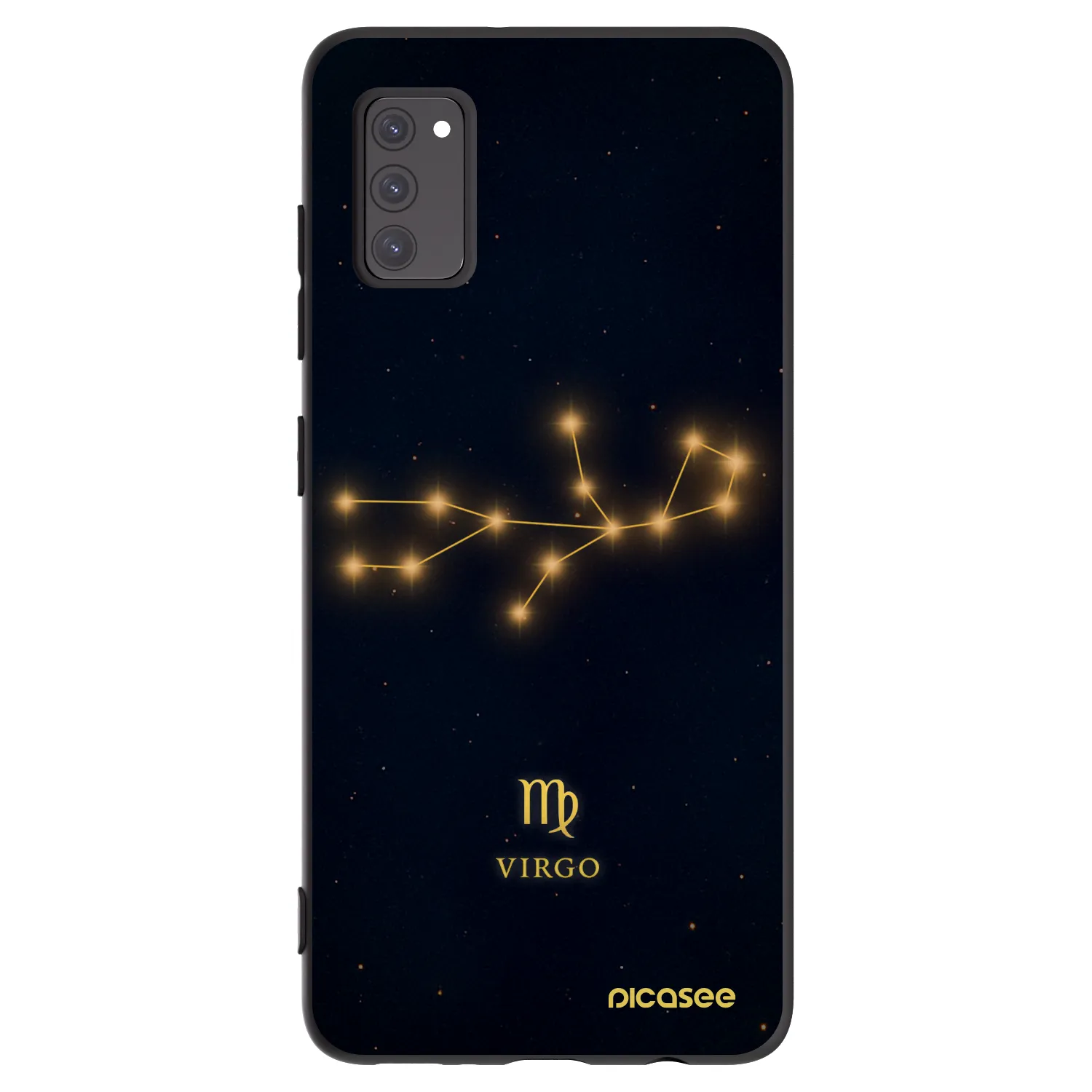 Picasee crna silikonska maskica za Samsung Galaxy A41 A415F - VIRGO