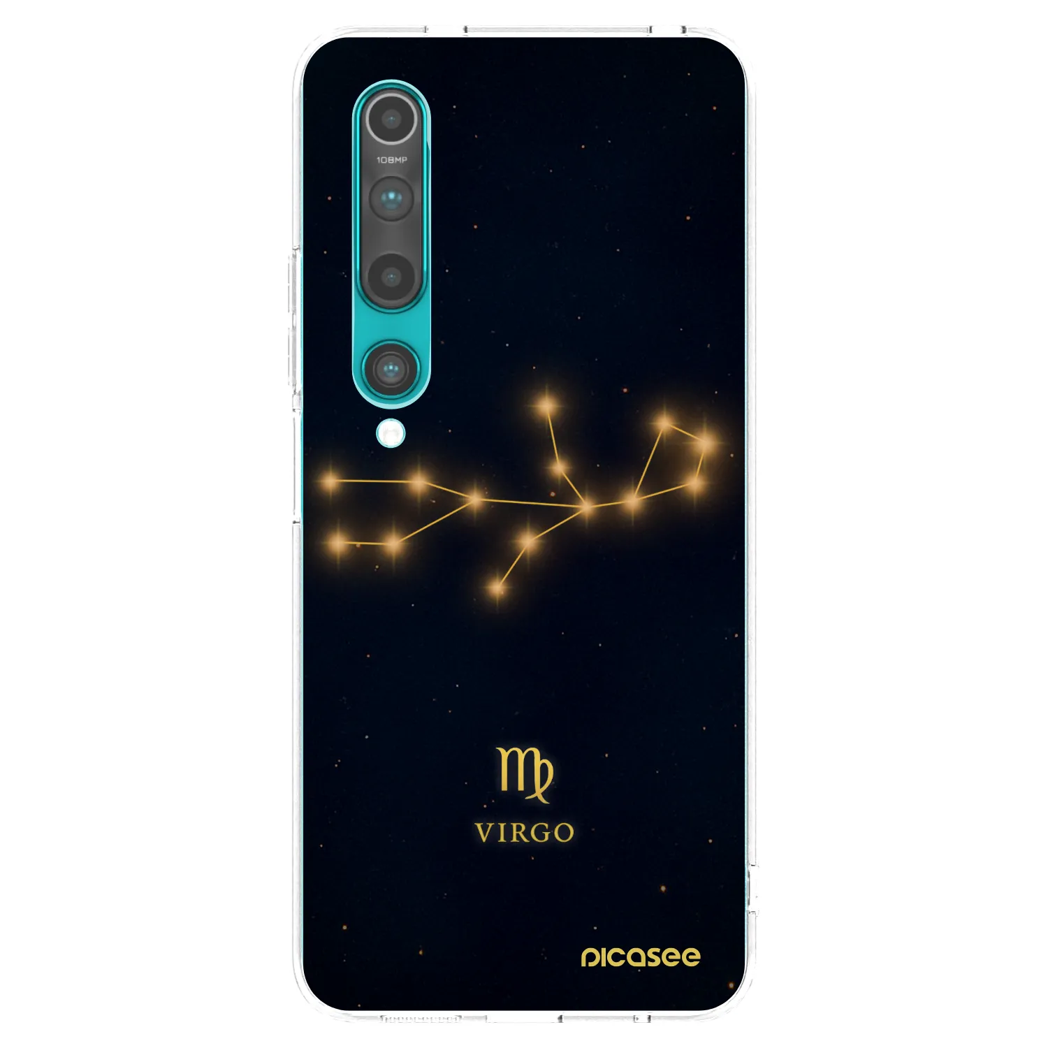 Picasee silikonska prozirna maskica za Xiaomi Mi 10 - VIRGO